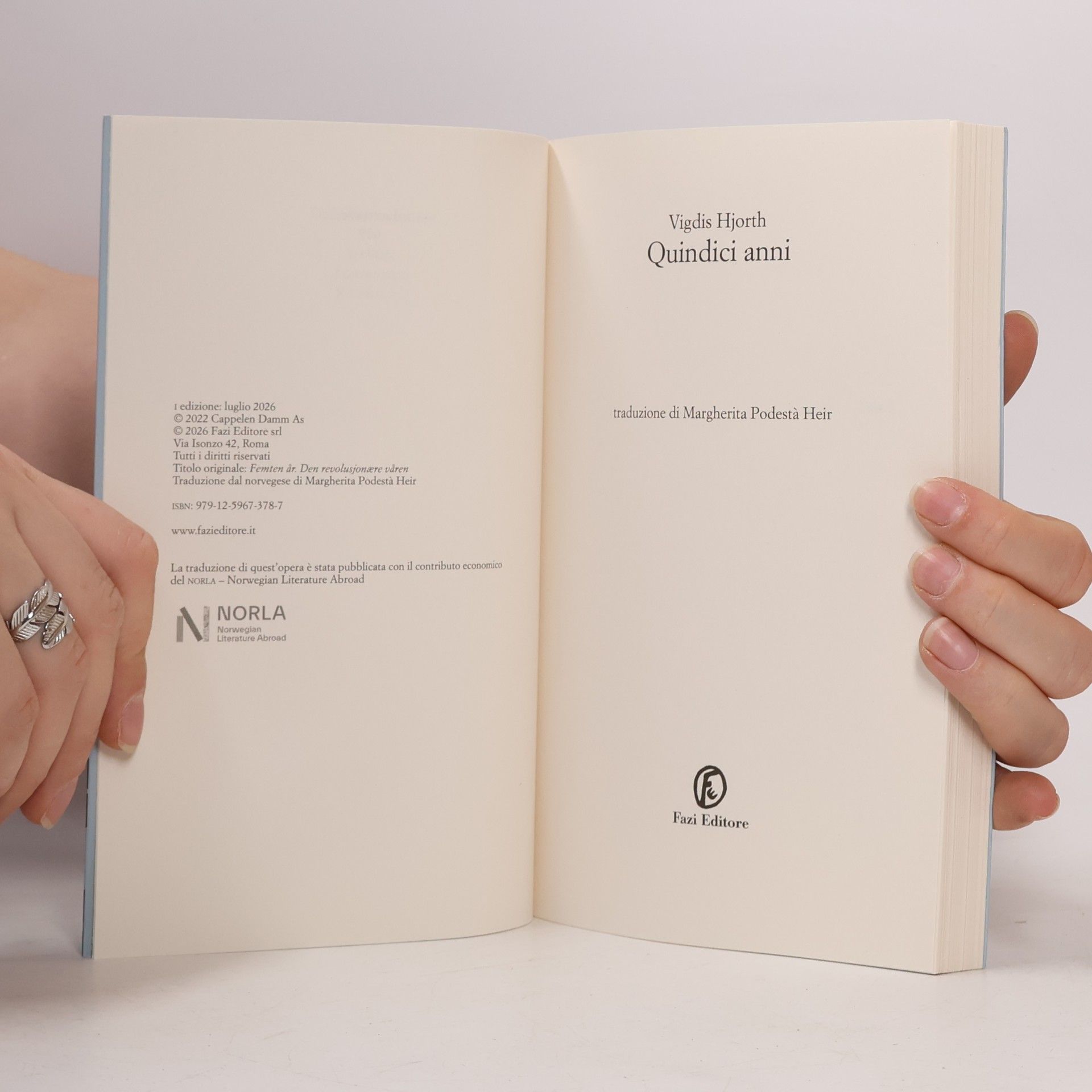 Vigdis Hjorth Le strade: Quindici anni
