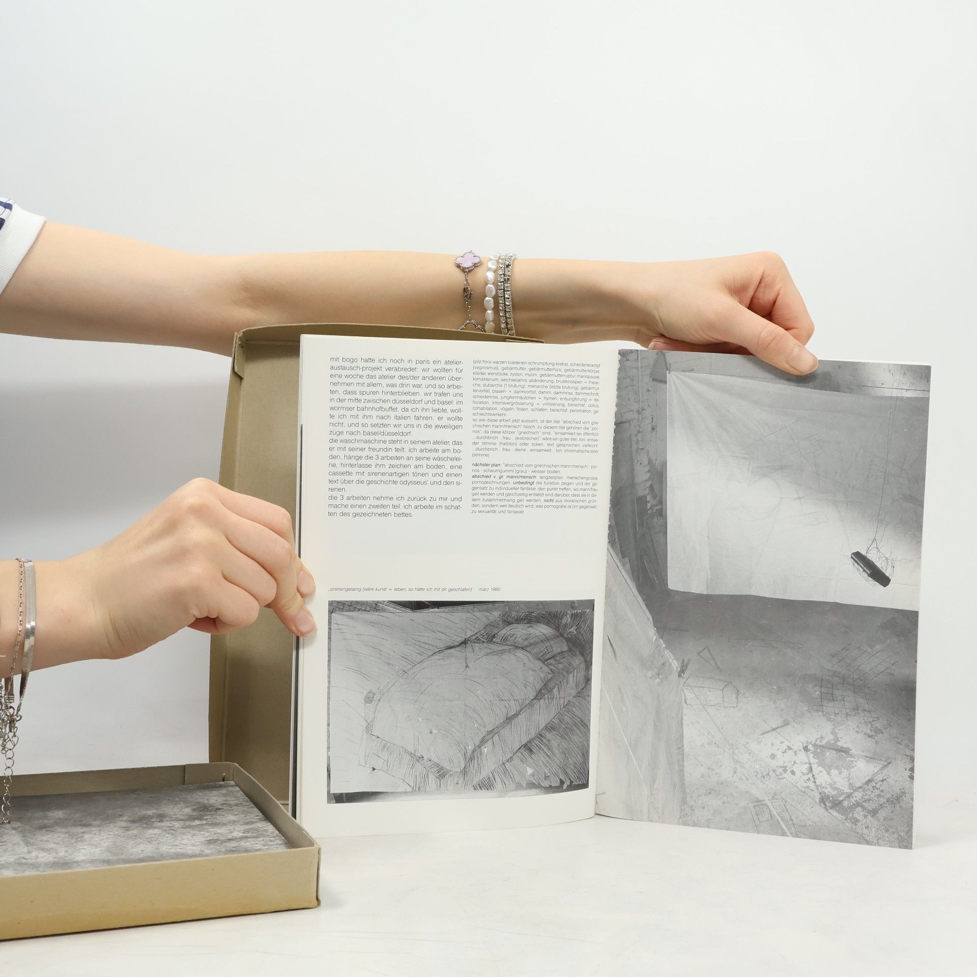 Miriam Cahn Lesen in Staub