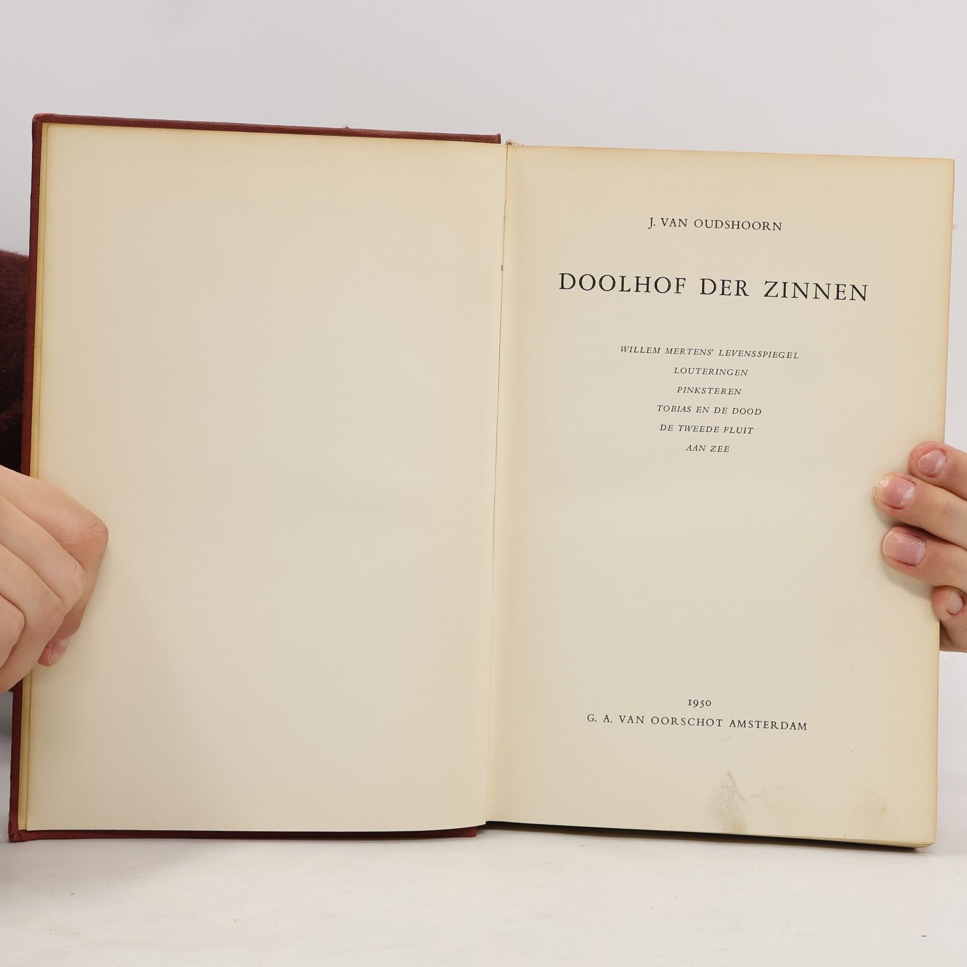 J. van Oudshoorn Doolhof der Zinnen