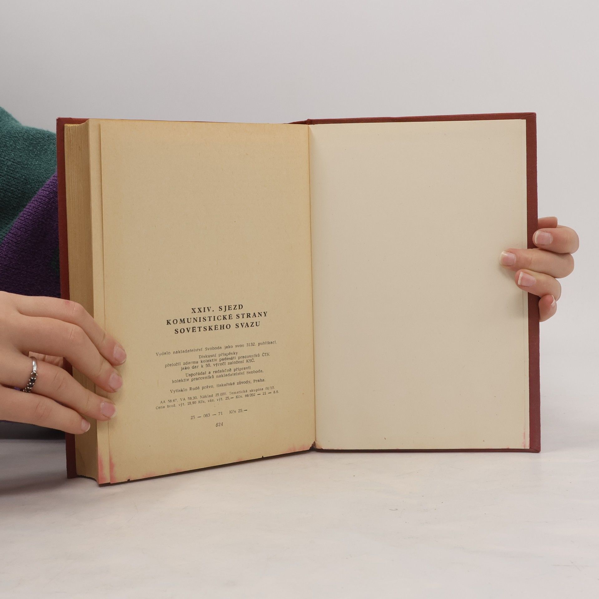 Various authors XXIV. sjezd Komunistické strany Sovětského svazu: březen - duben 1971