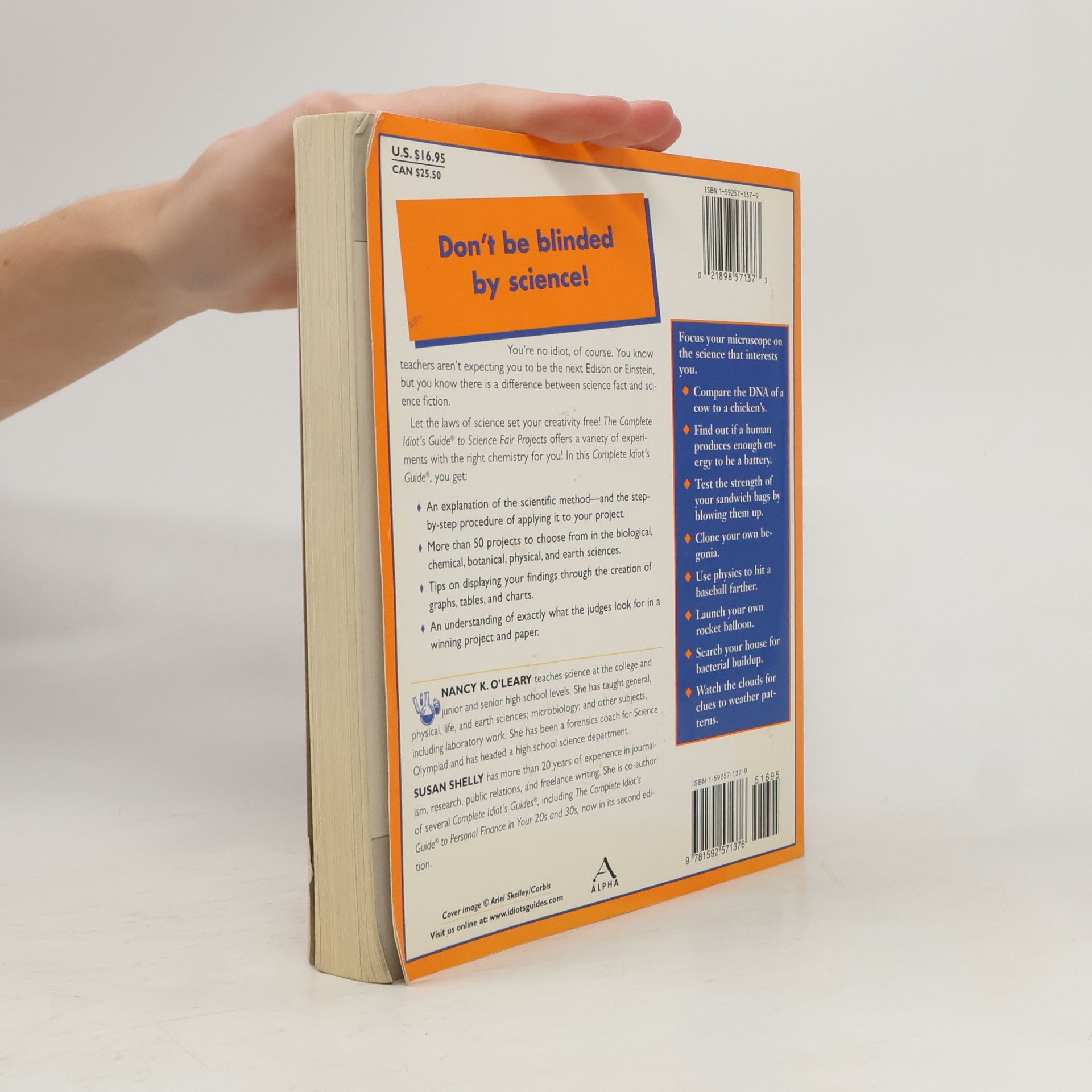 Nancy K. O'Leary The Complete Idiot's Guide to Science Fair Projects