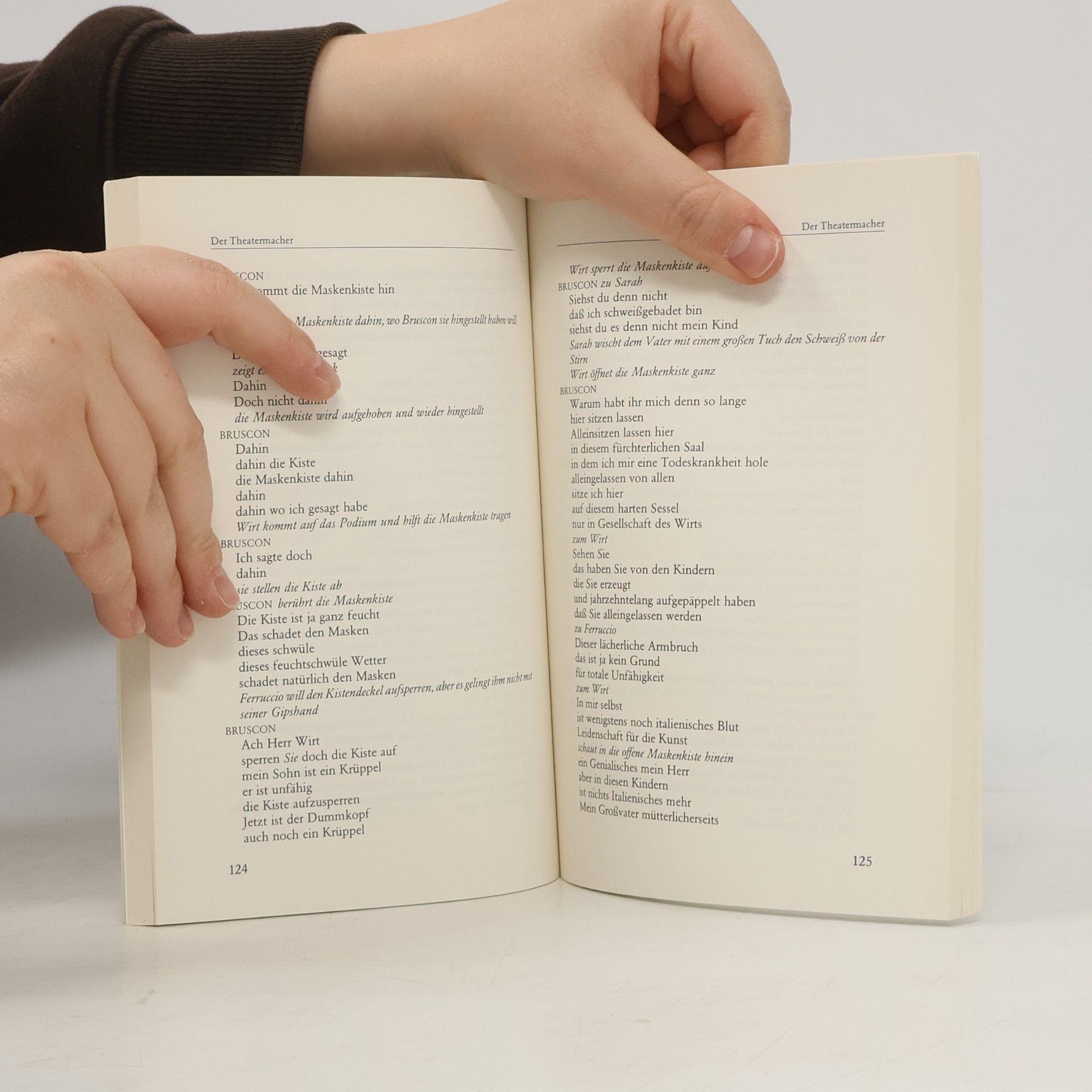 Thomas Bernhard Schauspielhaus Bochum 68. Der Theatermacher