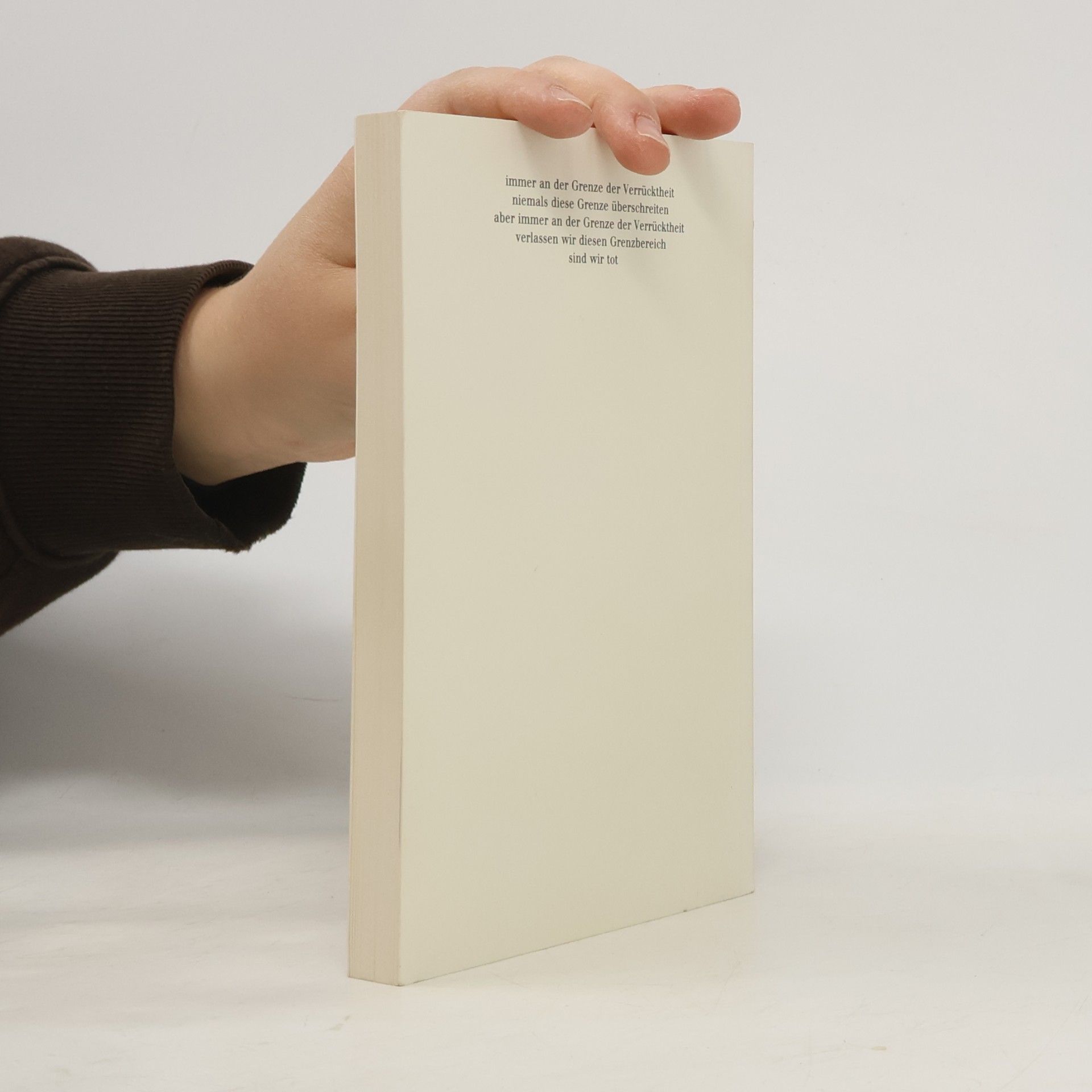 Thomas Bernhard Ritter. Dene. Voss 2