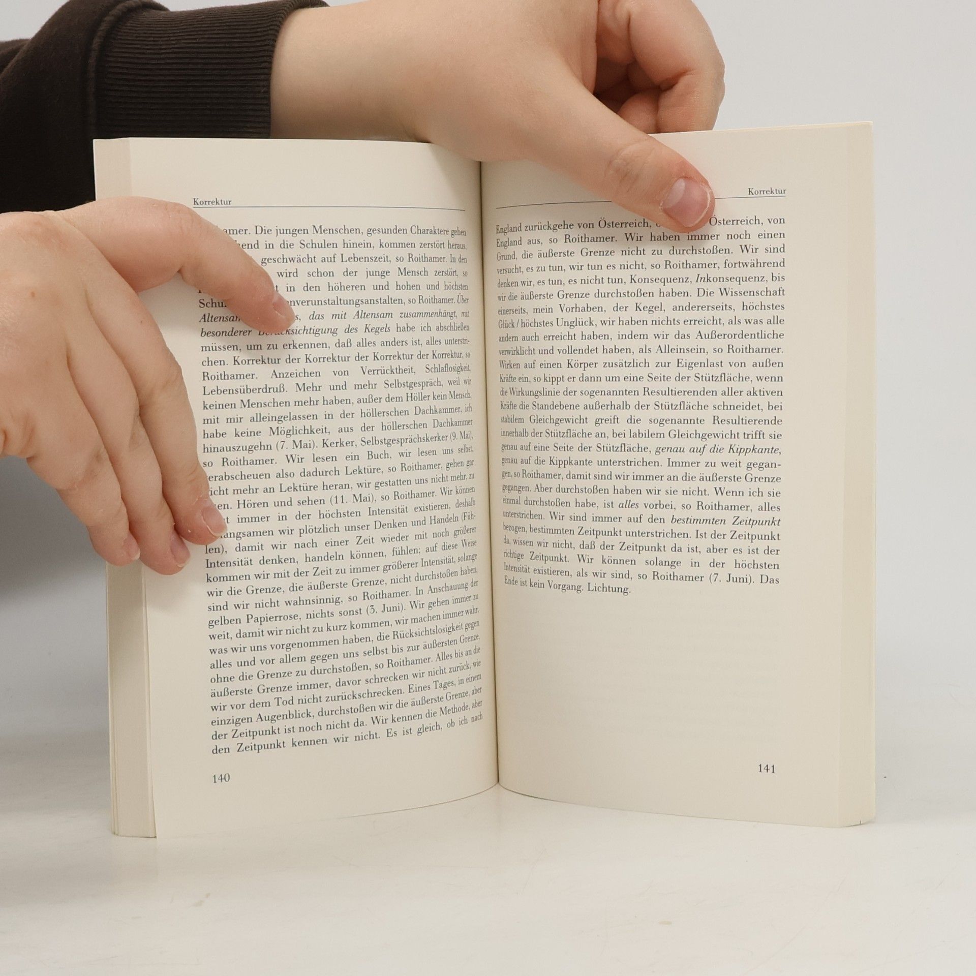 Thomas Bernhard Ritter. Dene. Voss 2