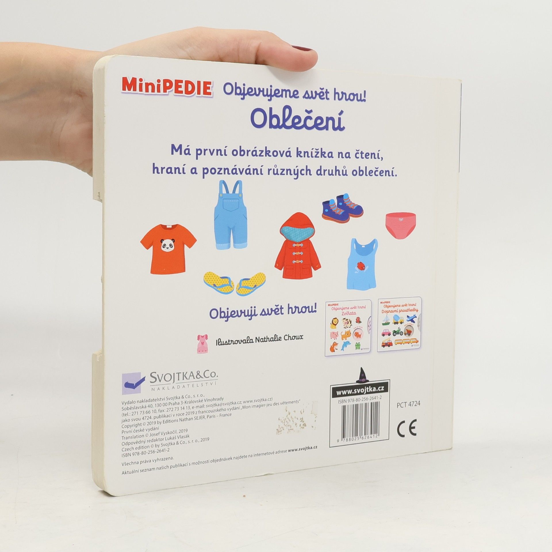 Nathalie Choux Objevujeme svět hrou! Oblečení