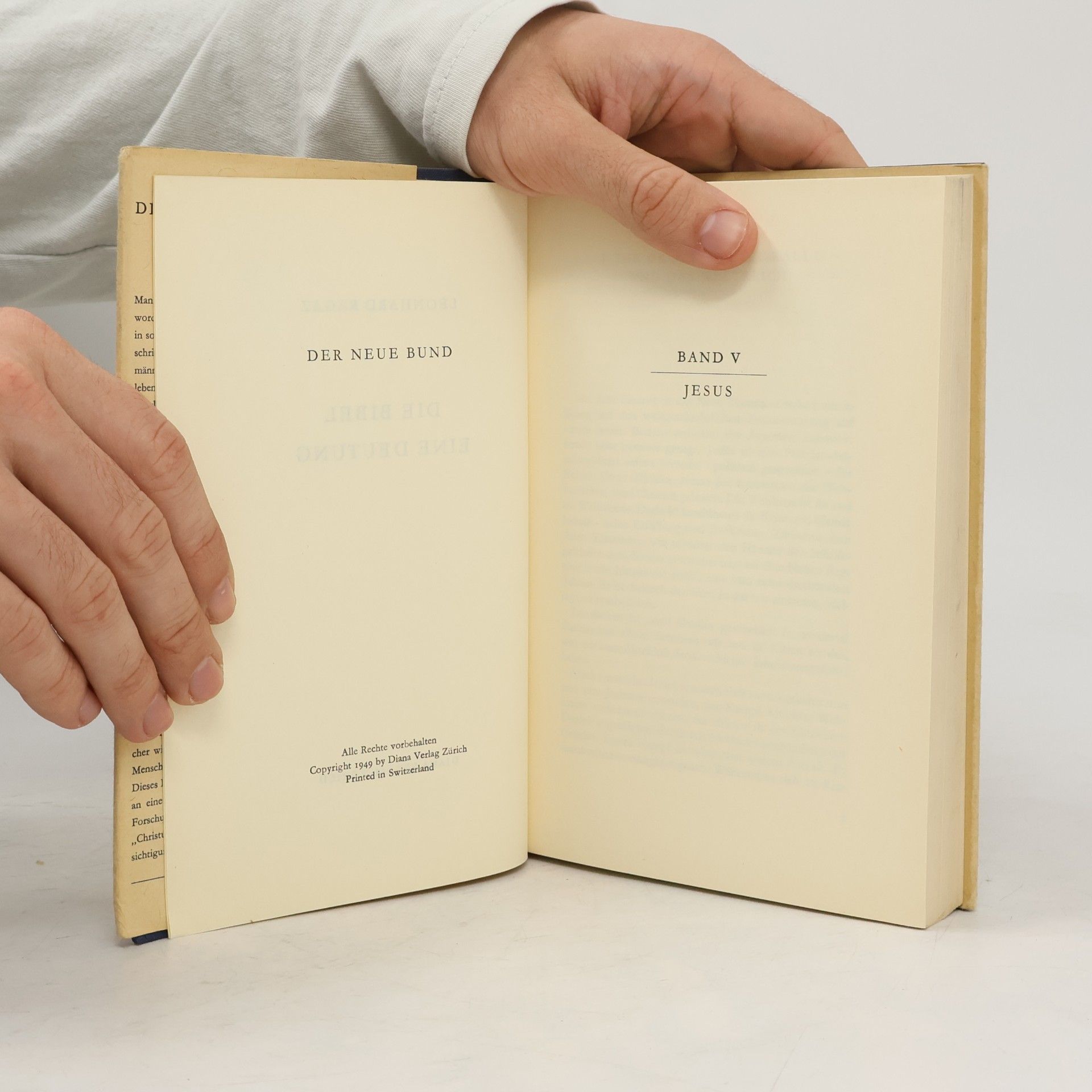 Leonhard Ragaz Die Bibel. Eine Deutung V