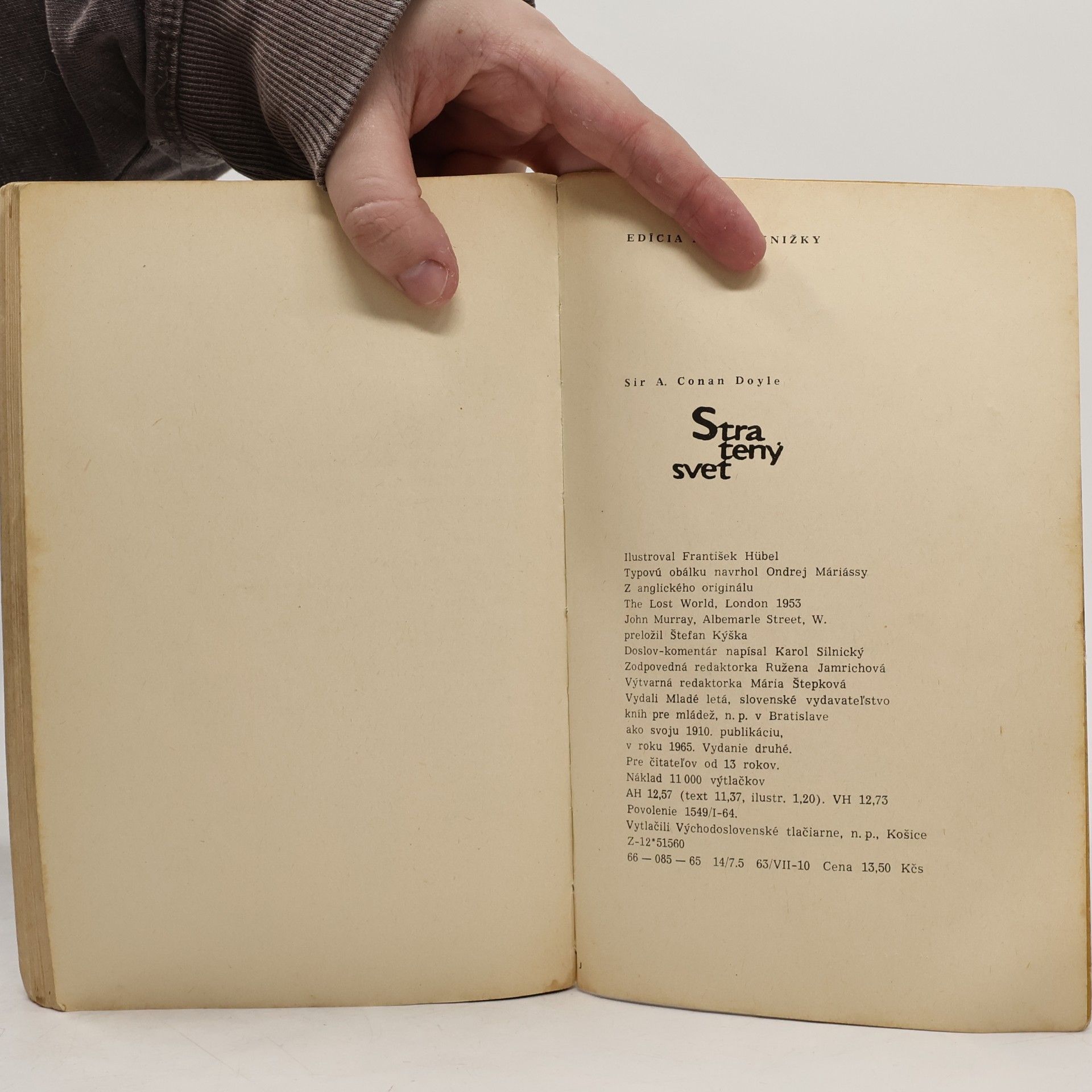 Arthur Conan Doyle Stratený svet