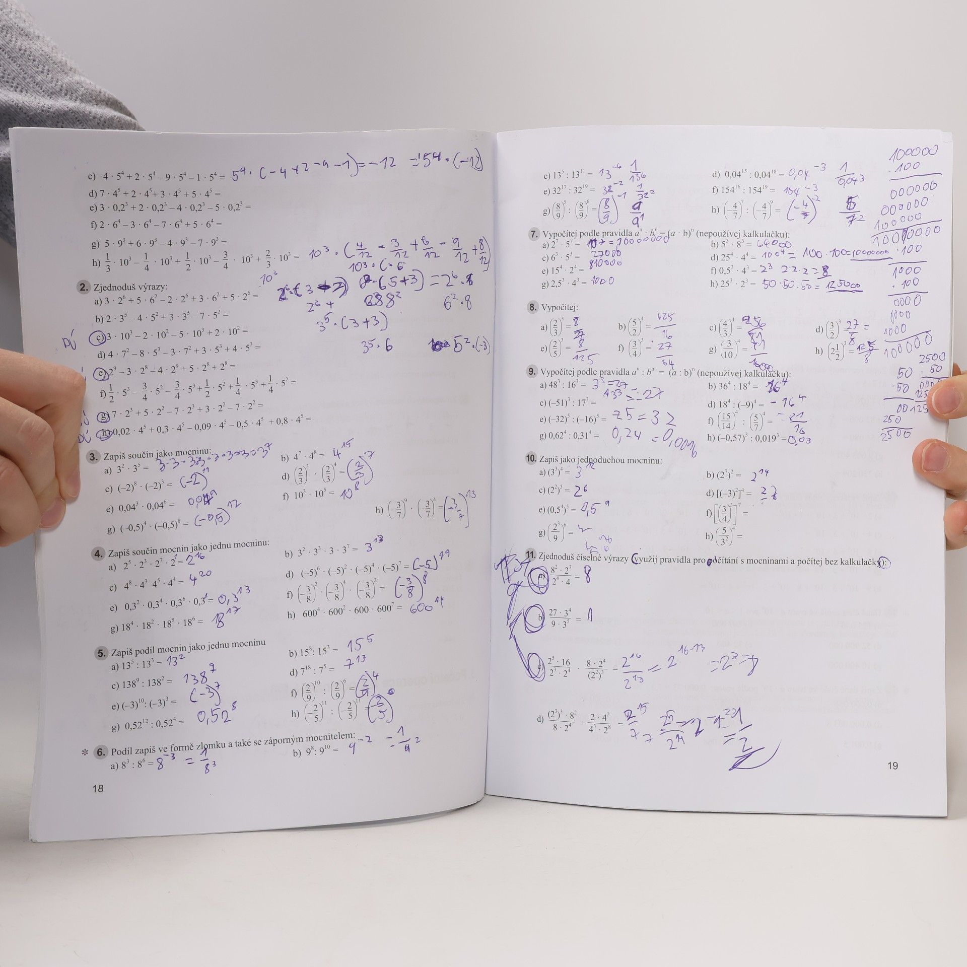 Jitka Boušková Matematika 8 pro základní školy Algebra Pracovní sešit