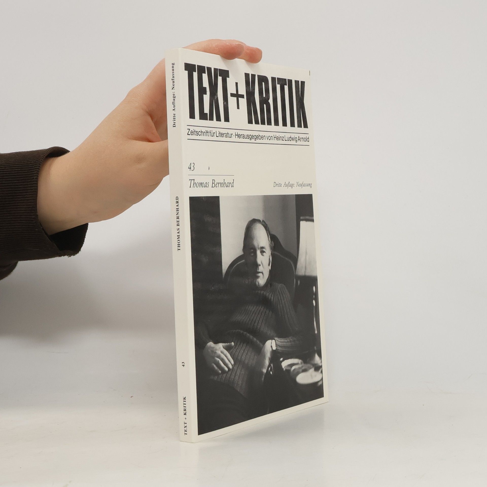 Text+Kritik - 43: Thomas Bernhard