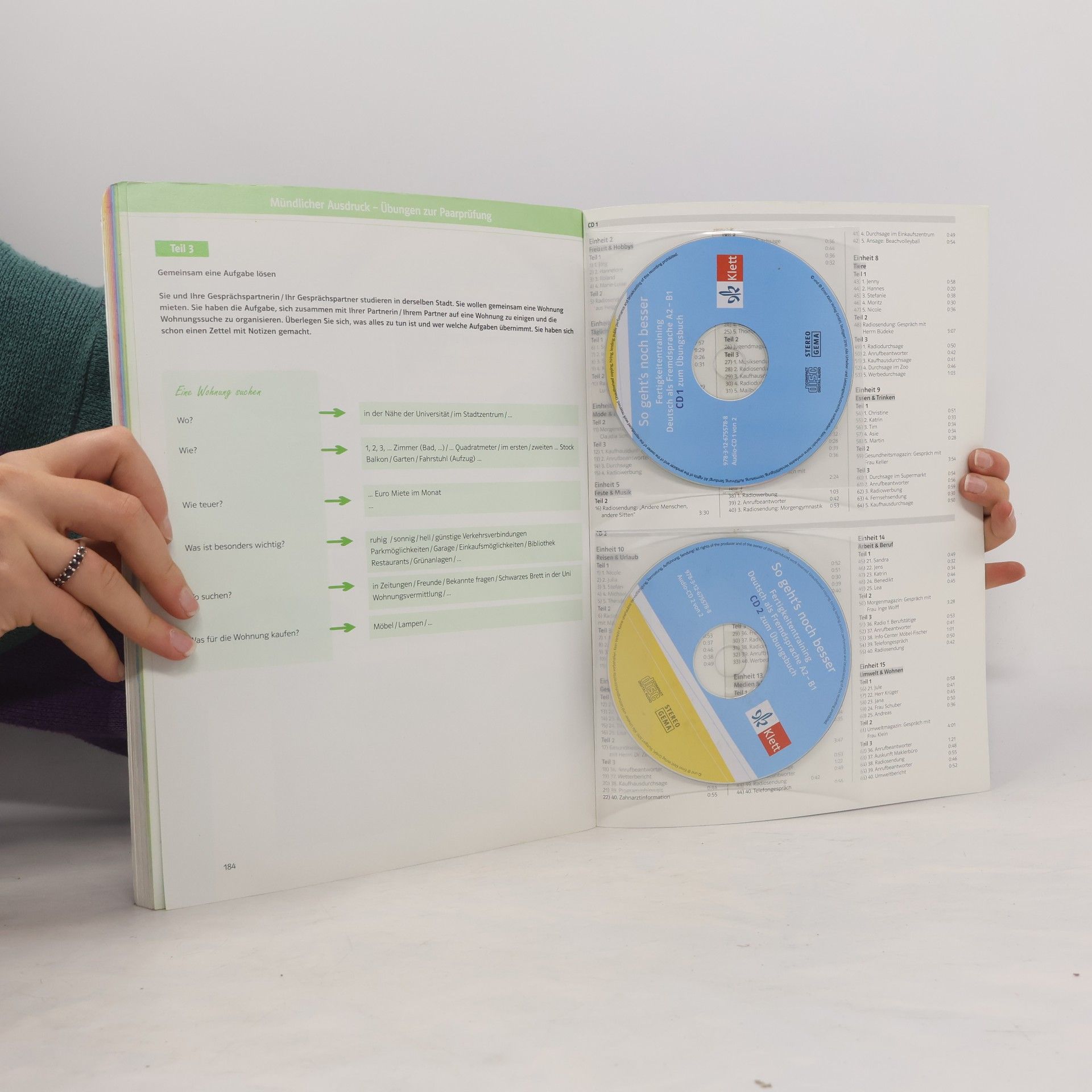 Autores varios So geht's noch besser. Fertigkeitentraining Deutsch als Fremdsprache A2-B1. Übungsbuch mit 2 Audio-CDs. Lehrerhandbuch.