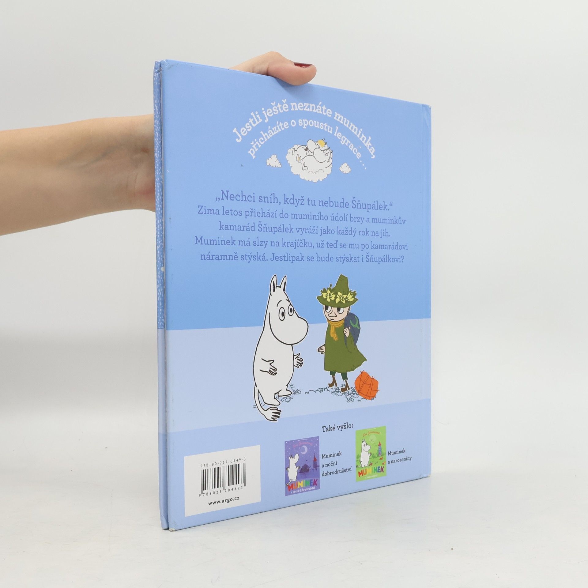 Tove Jansson Muminek a sníh