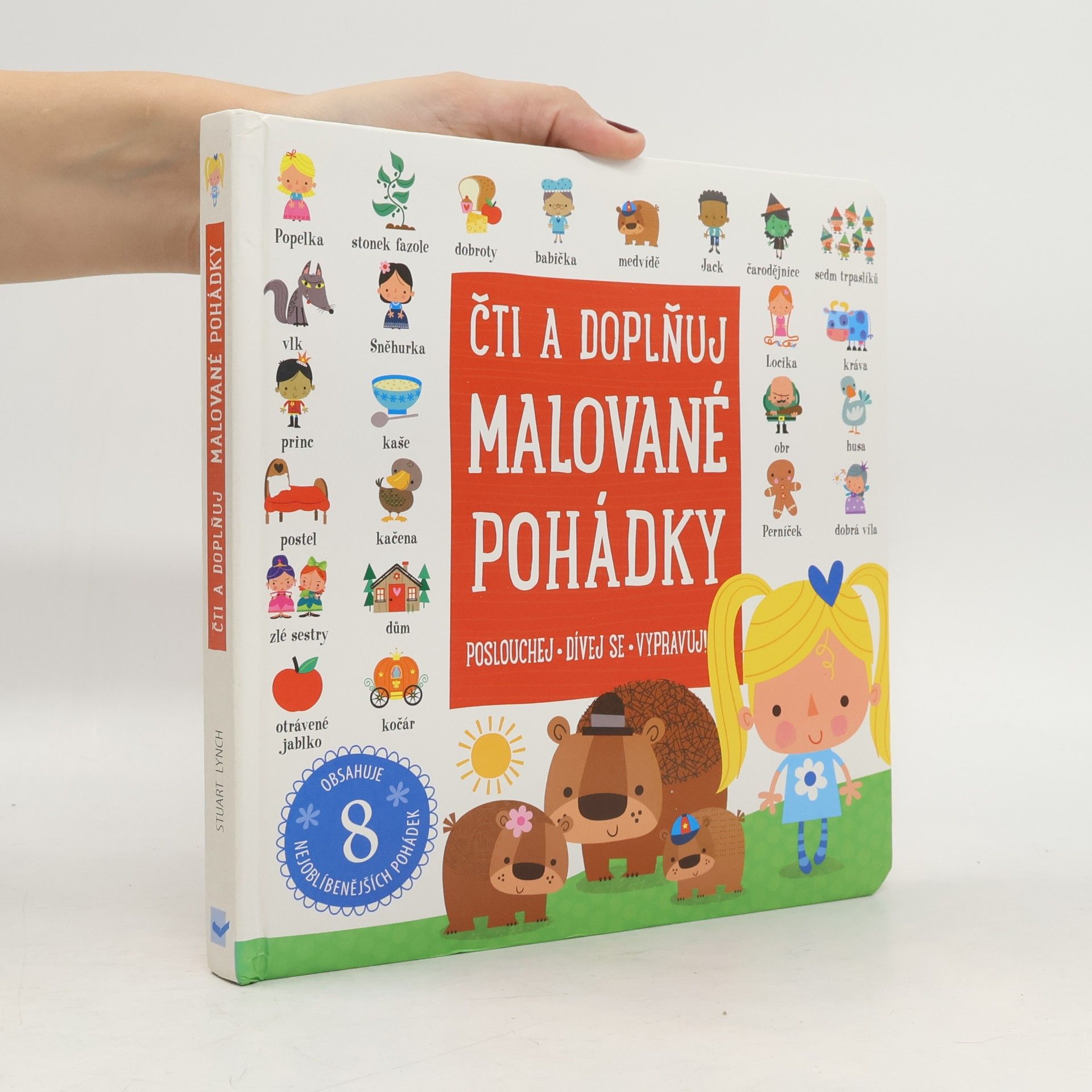Čti a doplňuj: Malované pohádky