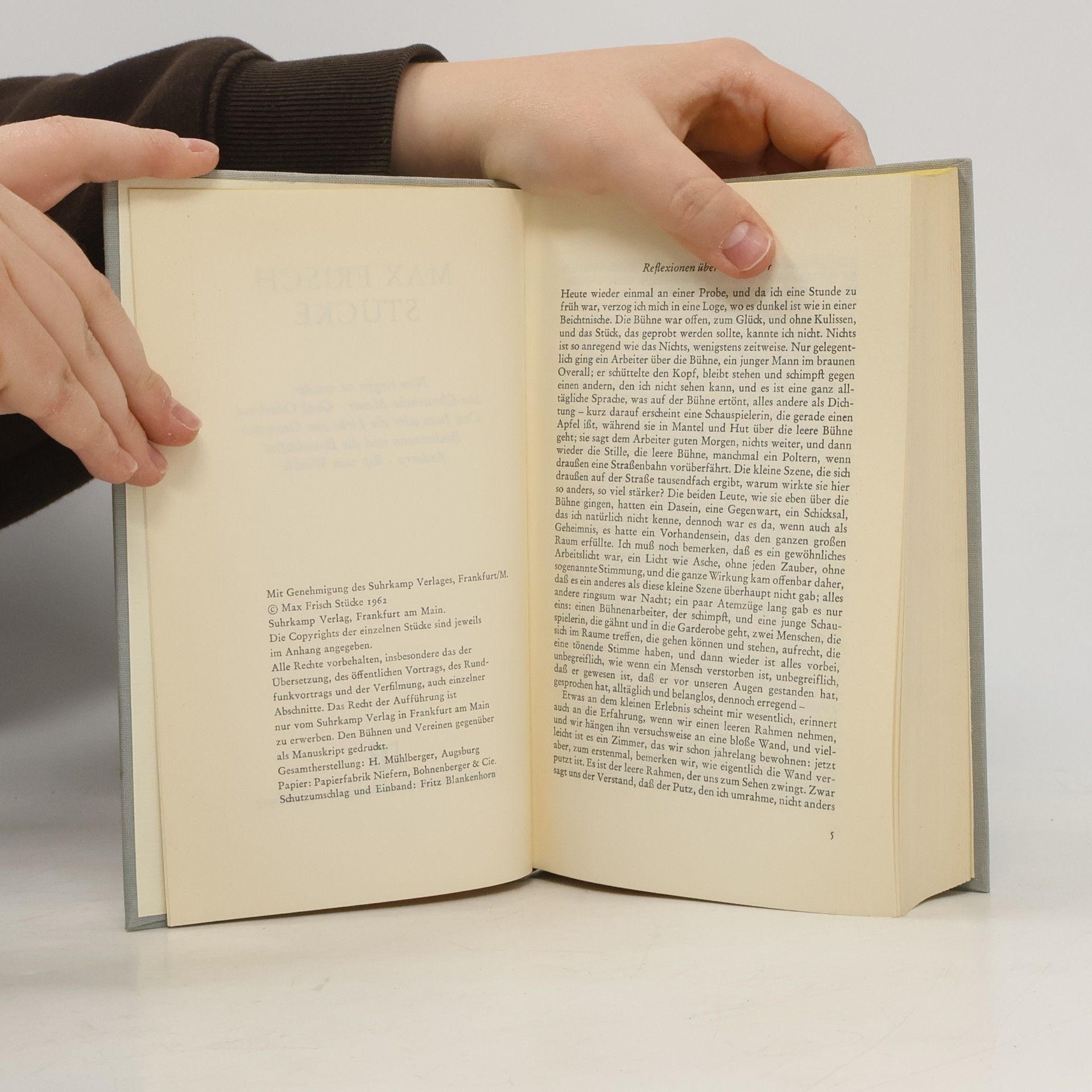 Max Frisch Stücke