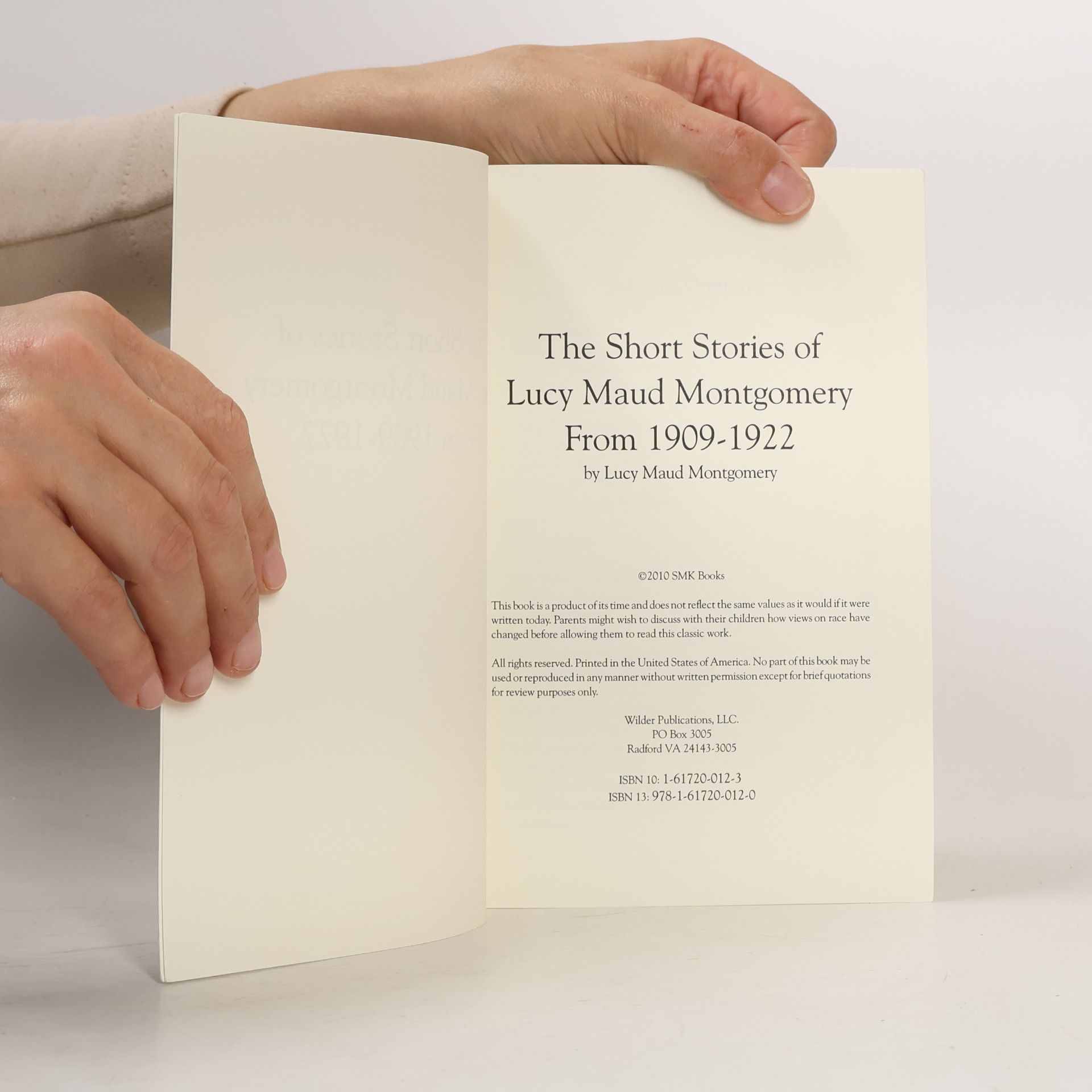 Lucy Maud Montgomery The Short Stories of Lucy Maud Montgomery From 1909-1922