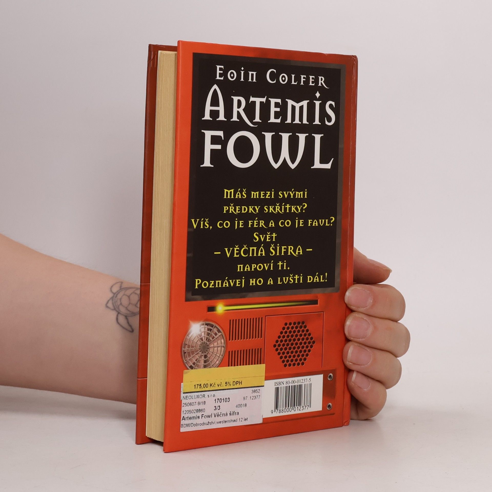 Eoin Colfer Artemis Fowl. Věčná šifra