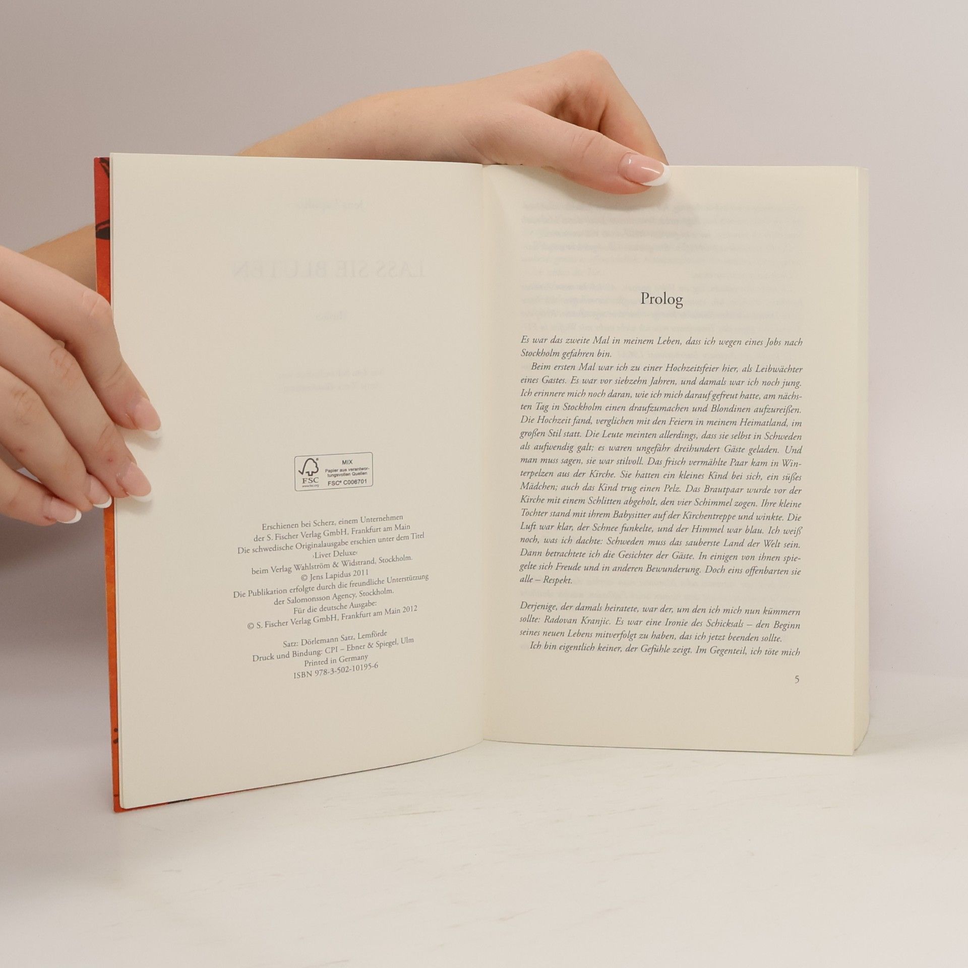Jens Lapidus Lass sie Bluten