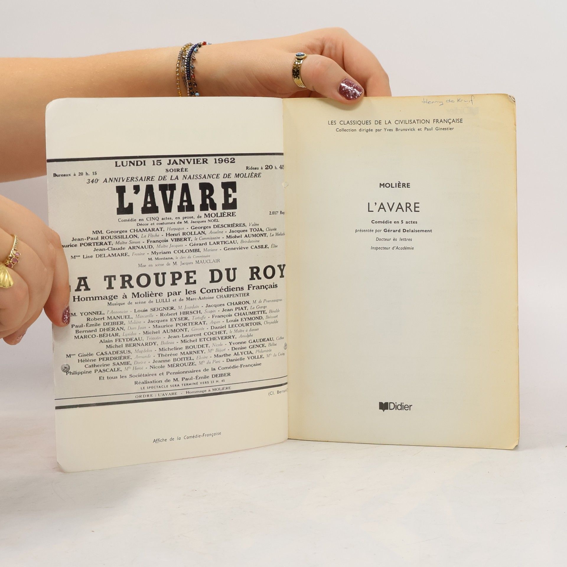 Molière L'avare