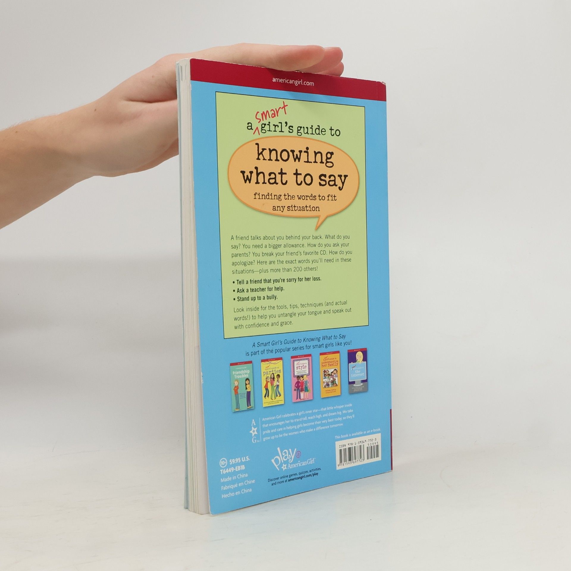 Patti Kelley Criswell A Smart Girl's Guide to Knowing What to Say