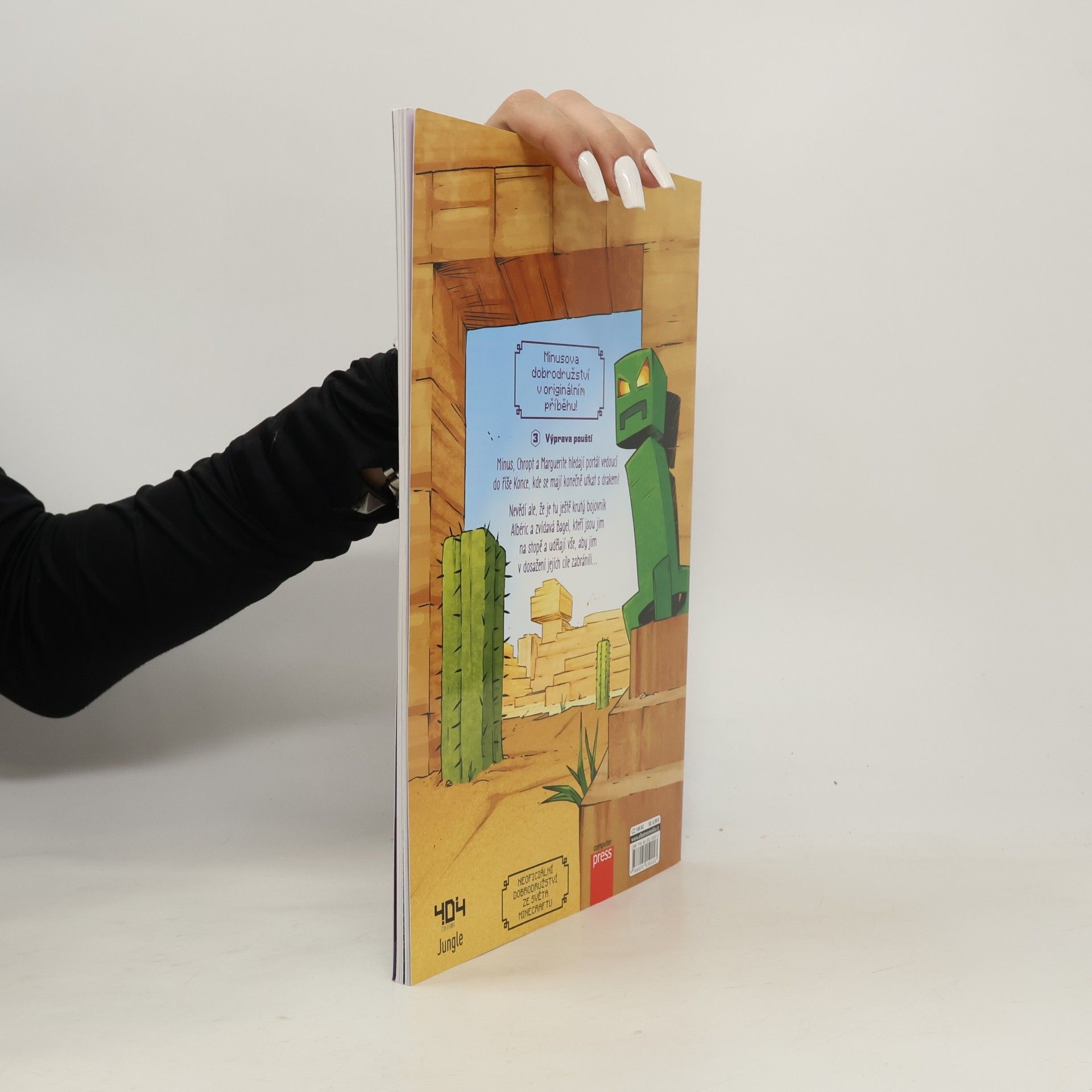 Collectif d'auteurs Deník malého Minecrafťáka : komiks. 3, Výprava pouští