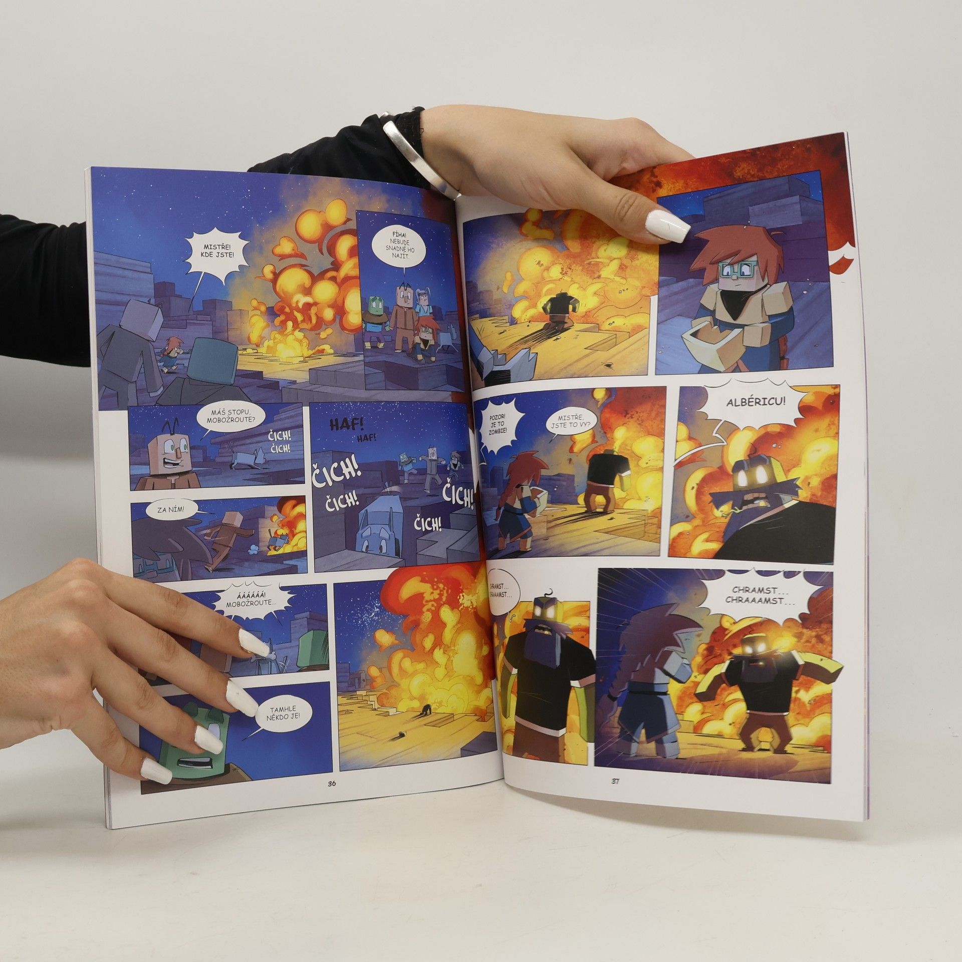 Collectif d'auteurs Deník malého Minecrafťáka : komiks. 3, Výprava pouští