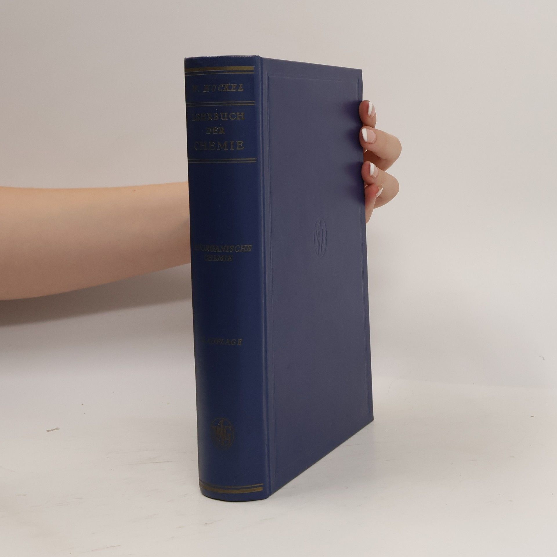 Walter Hückel Lehrbuch der Chemie