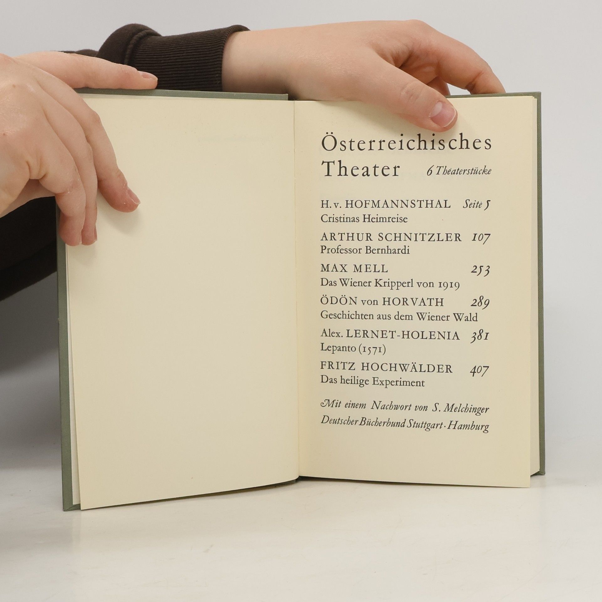 Hugo von Hofmannstahl Österreichisches Theater - 6 Theaterstücke