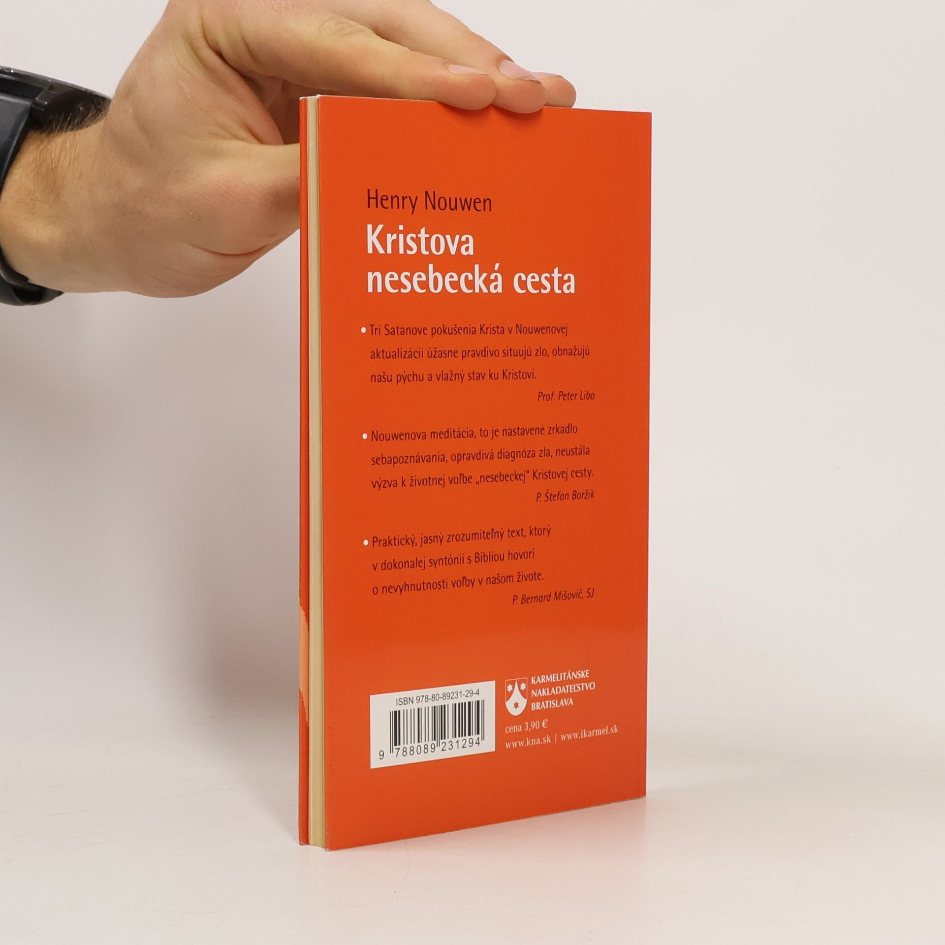 Henri J. M. Nouwen Kristova nesebecká cesta