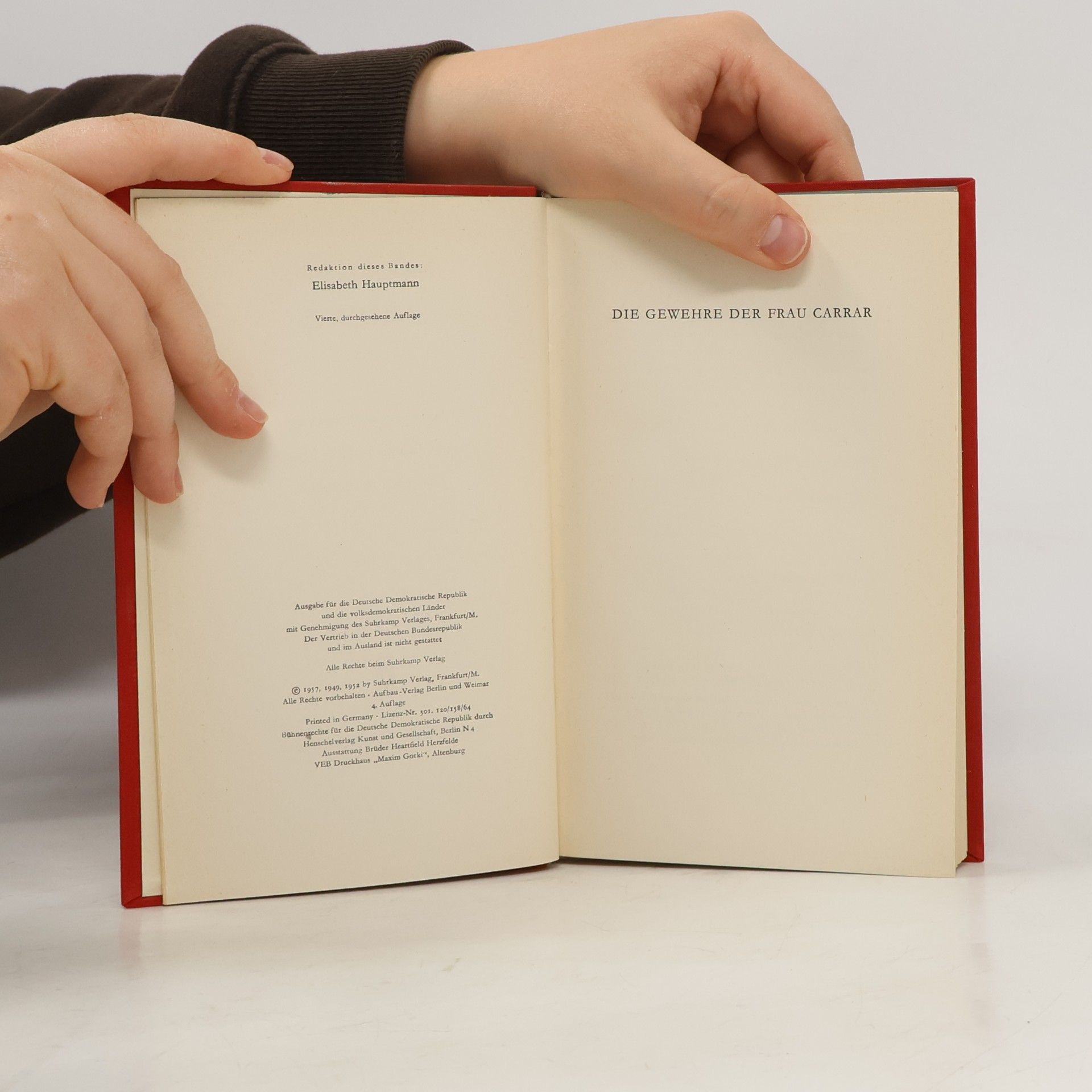 Bertolt Brecht Stücke VII