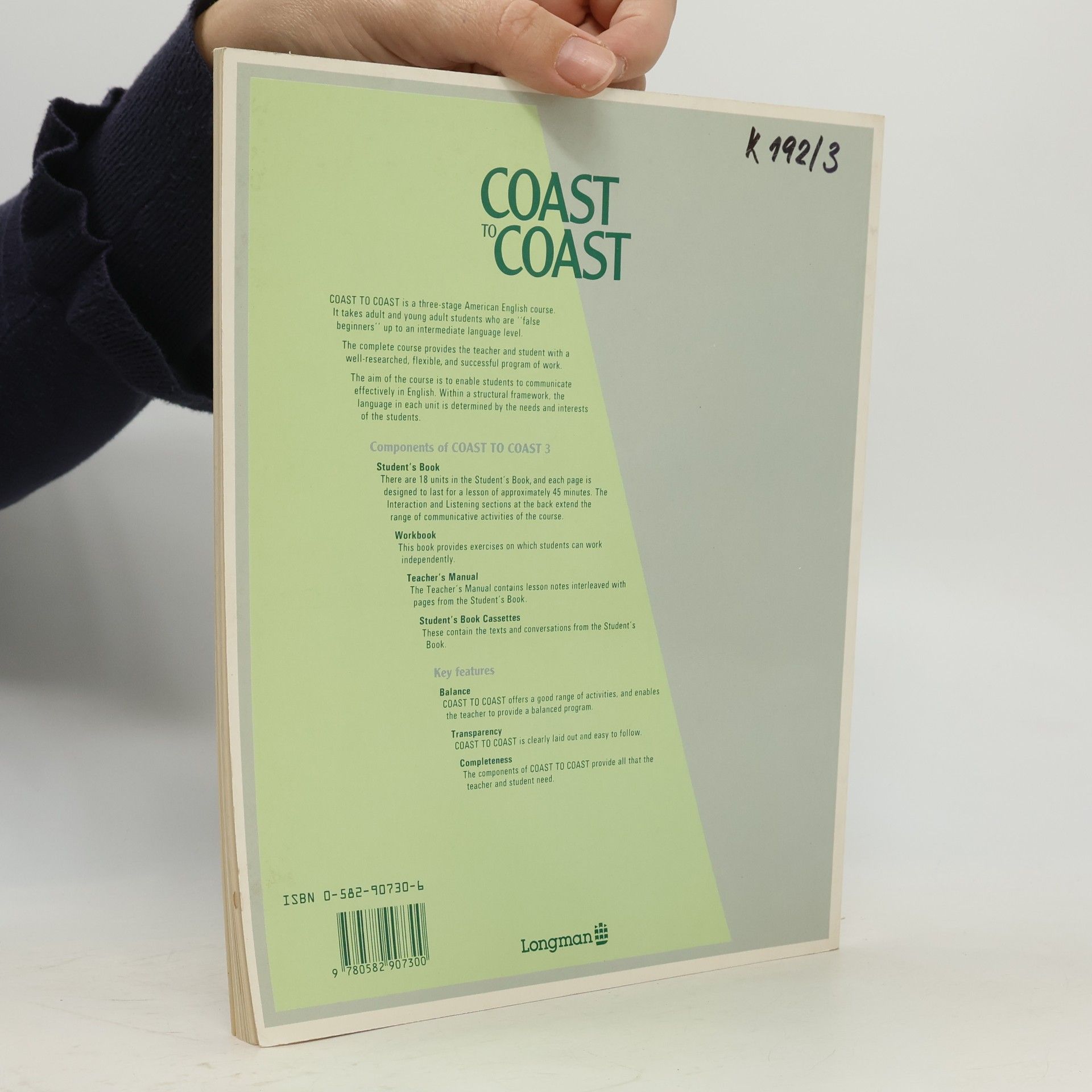 Jeremy Harmer Coast To Coast - Students Book 3