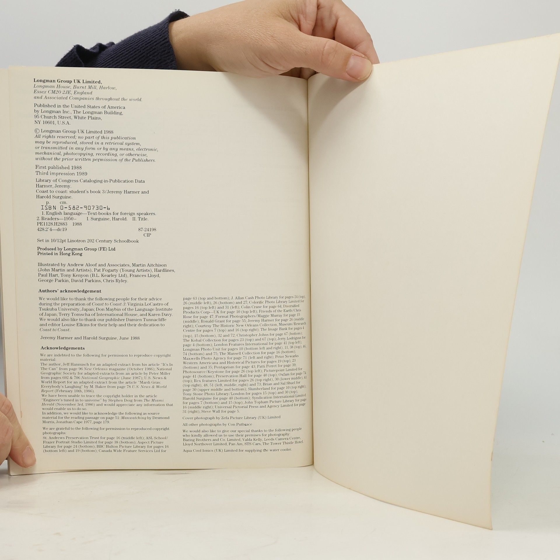 Jeremy Harmer Coast To Coast - Students Book 3