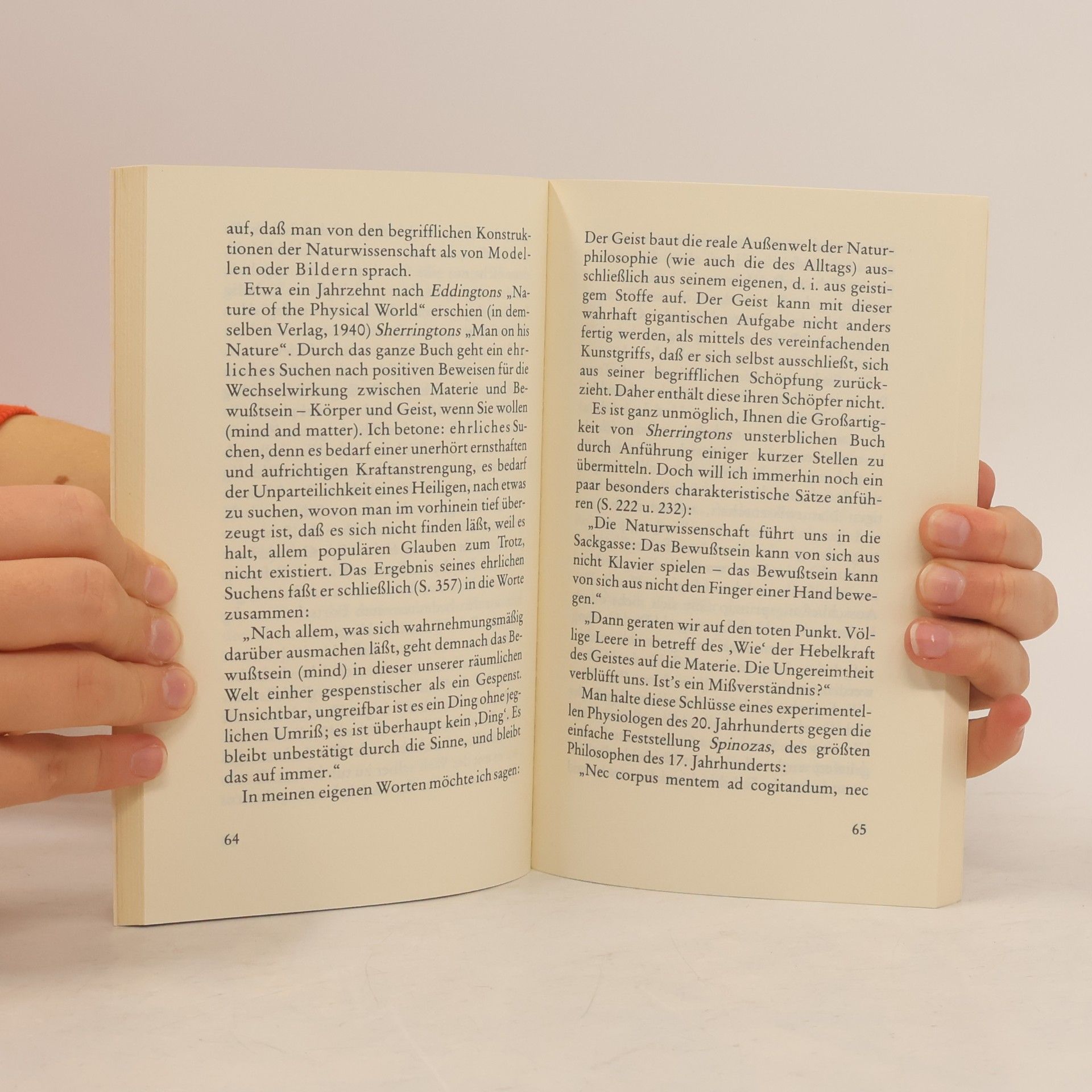 Erwin Schrödinger Geist und Materie
