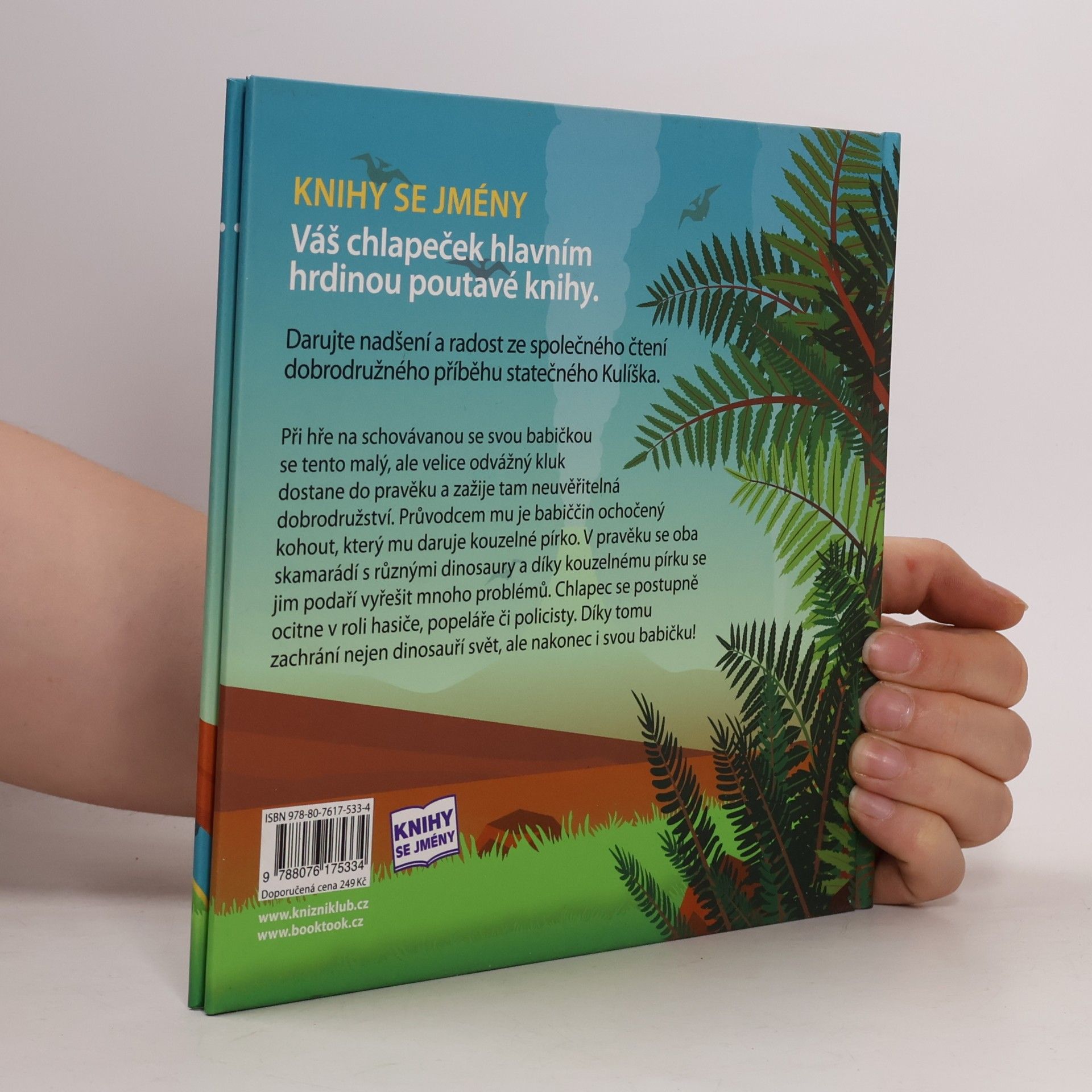 Šimon Matějů Jak Kulíšek zachránil dinosaury a babičku