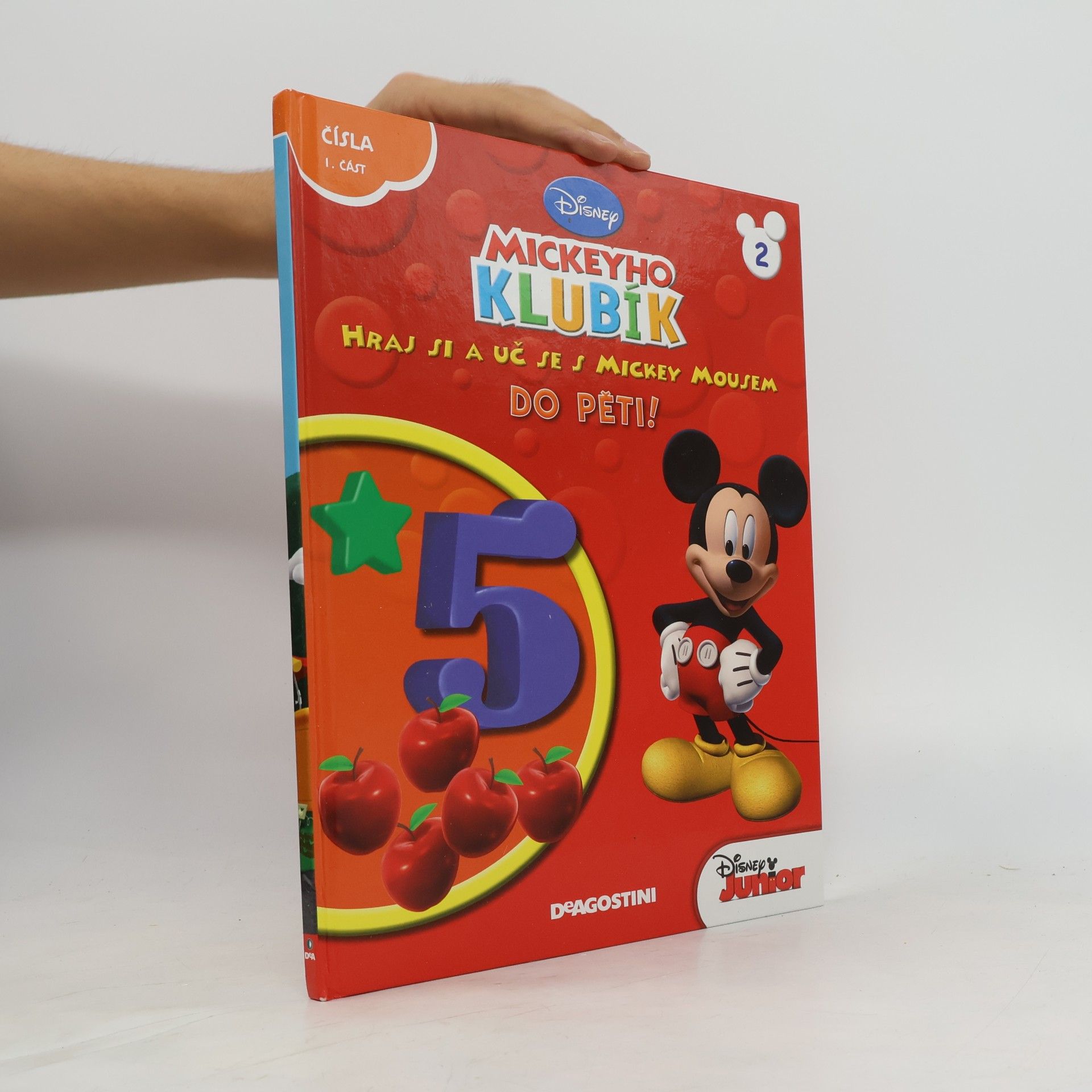 Kolektiv autorů Hraj si a uč se s Mickey Mousem 2. Do pěti!