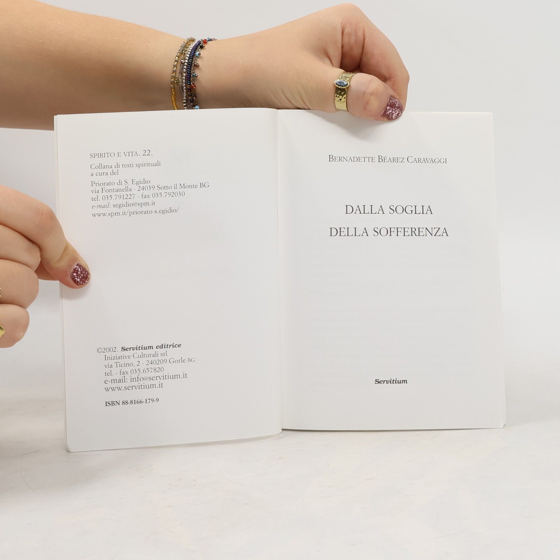 Bernadette Béarez Caravaggi Spirito e Vita - 22: Dalla soglia della sofferenza