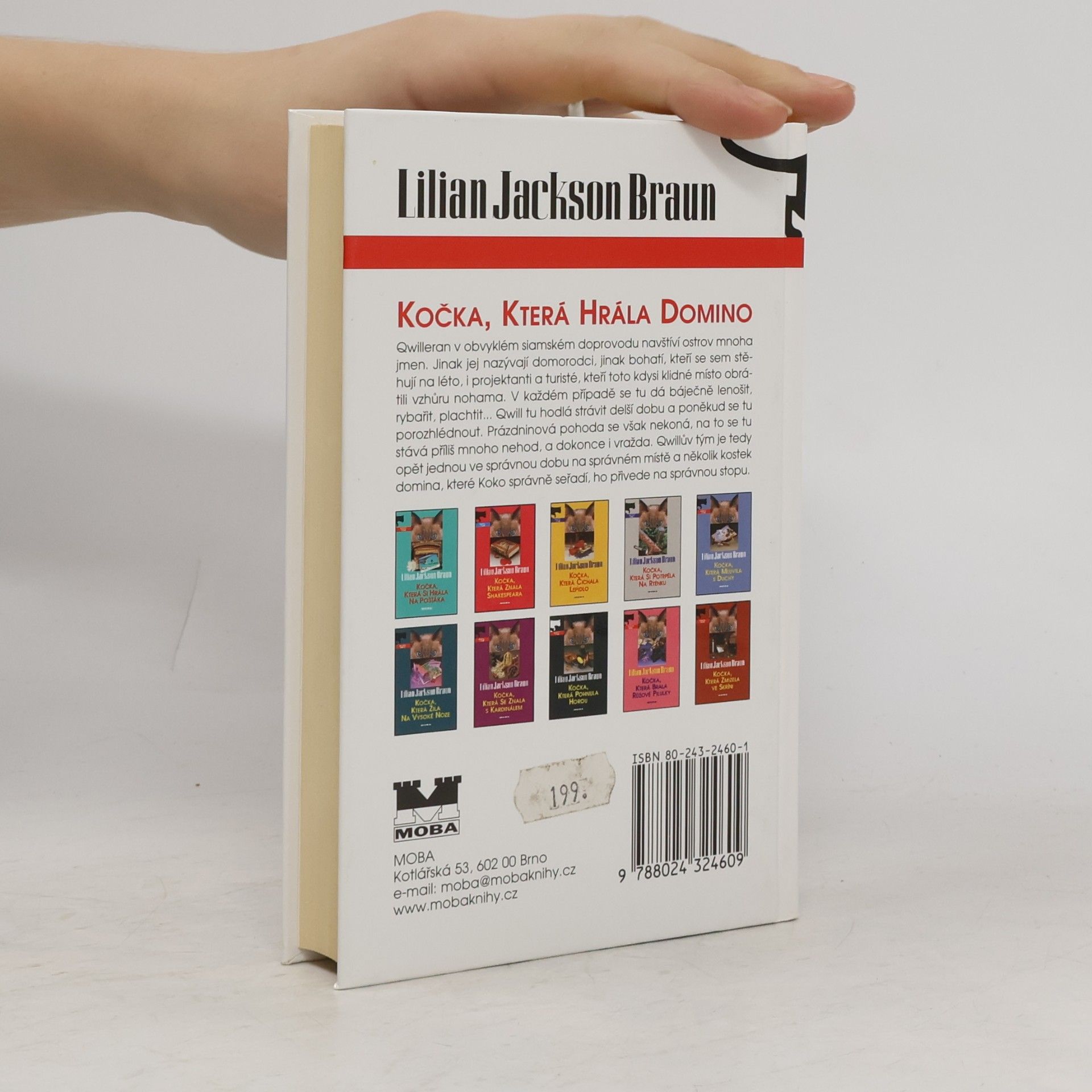 Lilian Jackson Braun Kočka, která hrála domino