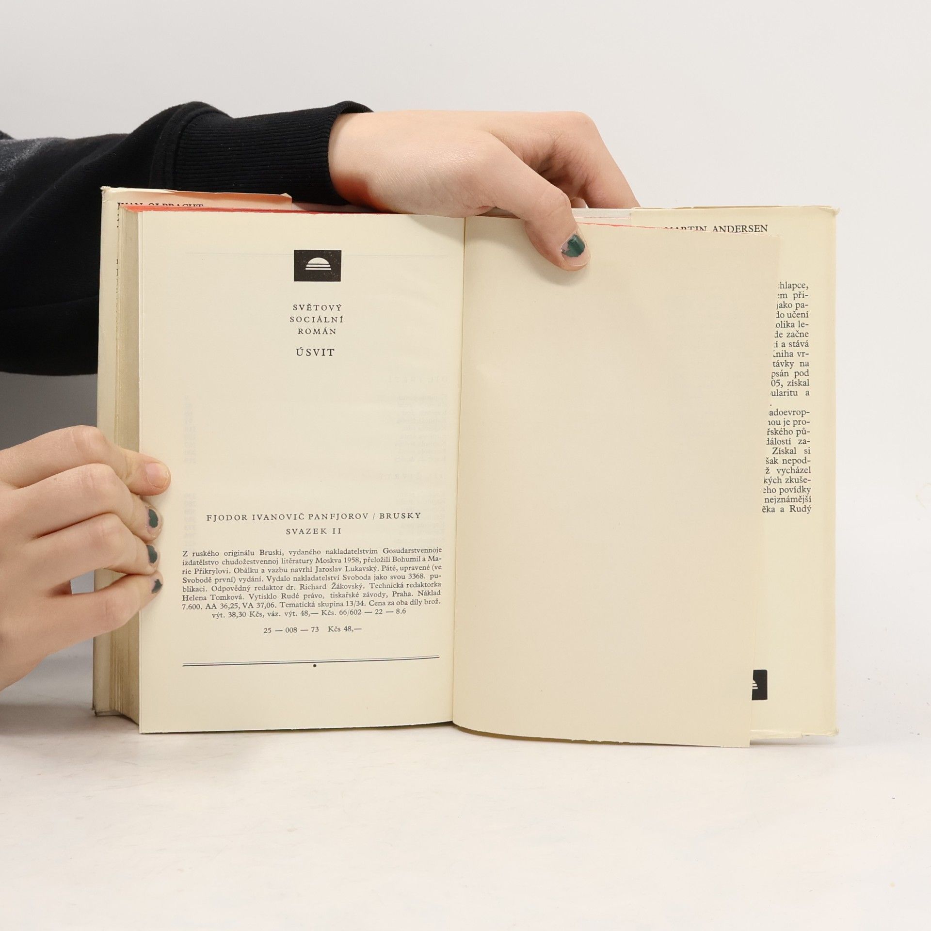 Fjodor Ivanovič Panfjorov Brusky II. svazek III-IV