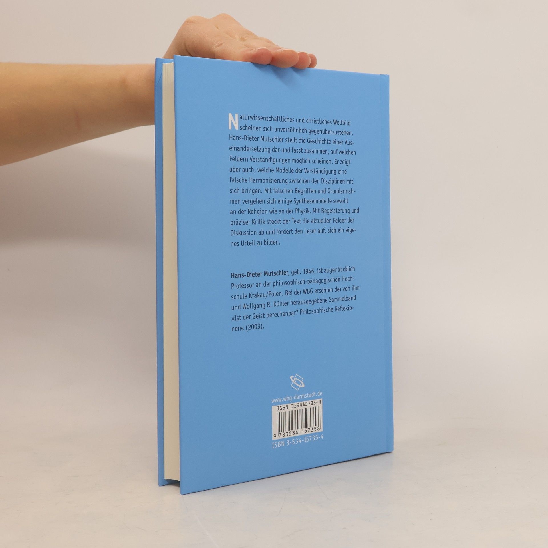 Hans-Dieter Mutschler Physik und Religion