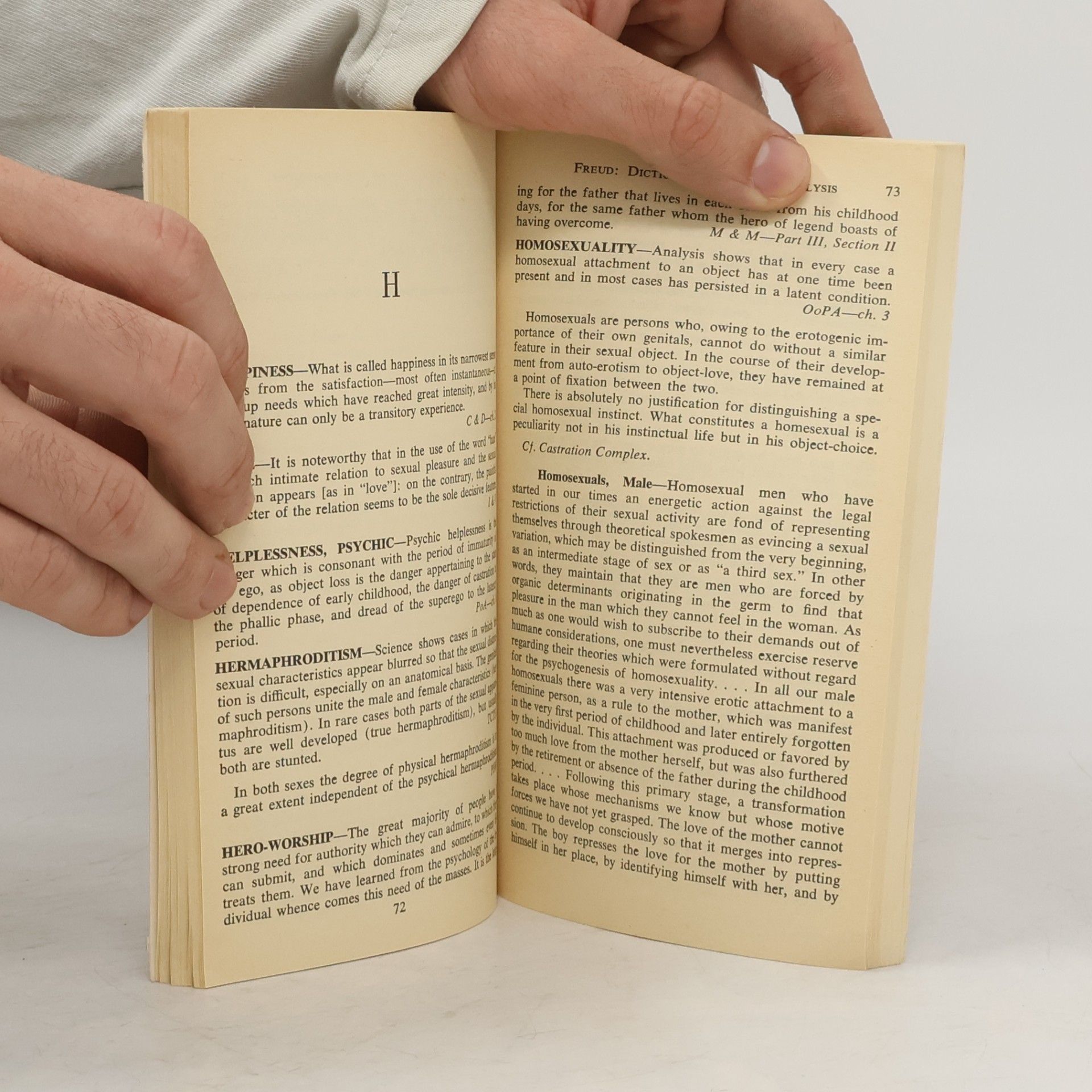 Sigmund Freud DICTIONARY OF PSYCHOANALYSIS