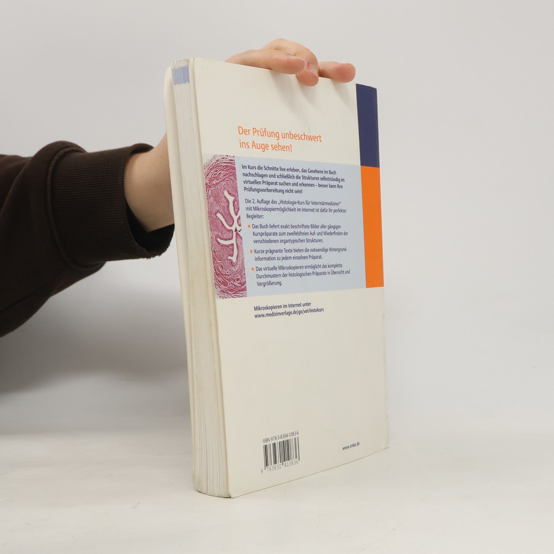 Karl Dietrich Weyrauch Histologie-Kurs für Veterinärmediziner
