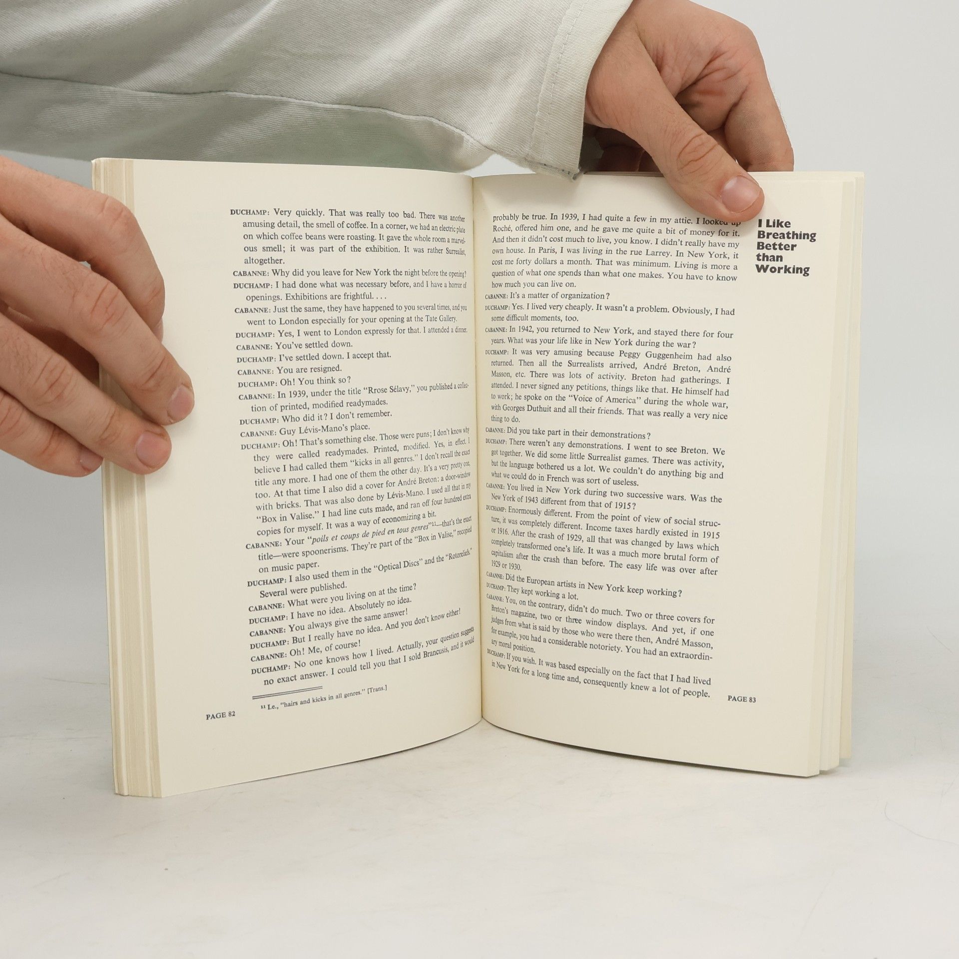Pierre Cabanne Dialogues With Marcel Duchamp