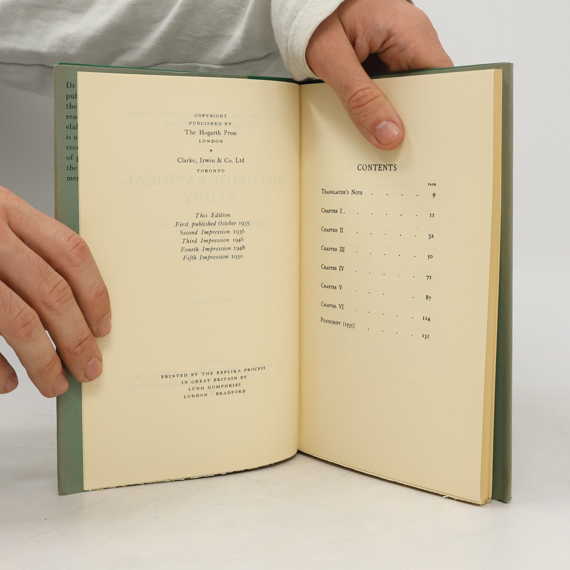Sigmund Freud AN AUTOBIOGRAPHICAL STUDY