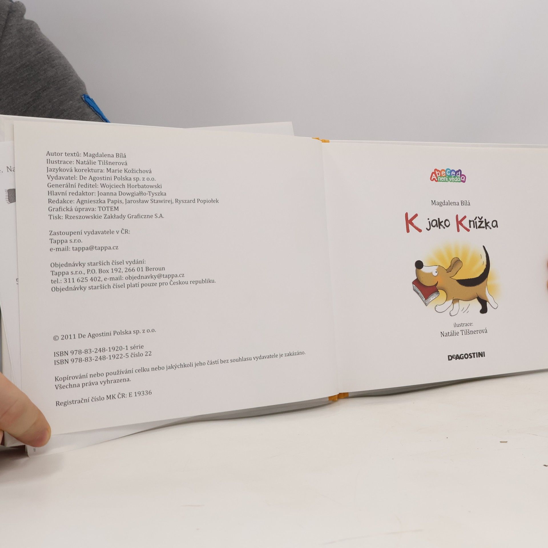 Natálie Tilšnerová K jako Knížka