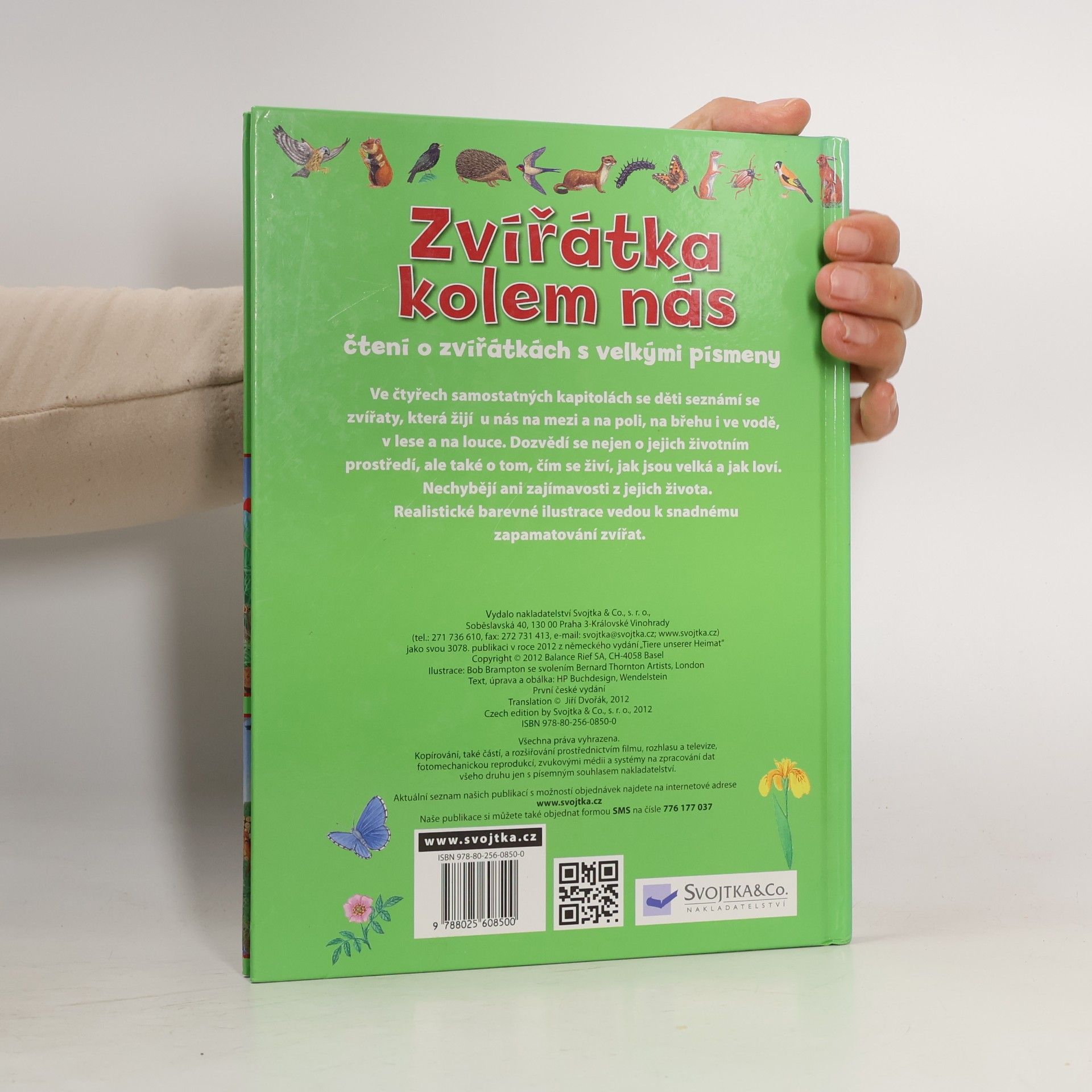 Autorenkollektiv Zvířátka kolem nás : čtení o zvířátkách s velkými písmeny