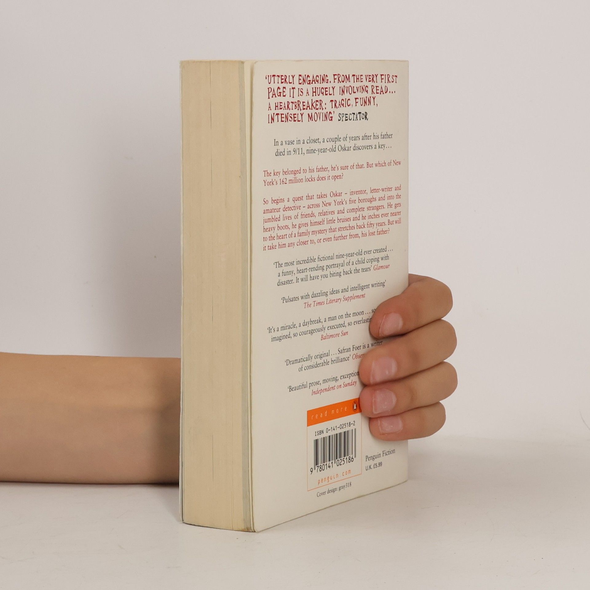 Jonathan Safran Foer Extremely loud & incredibly close