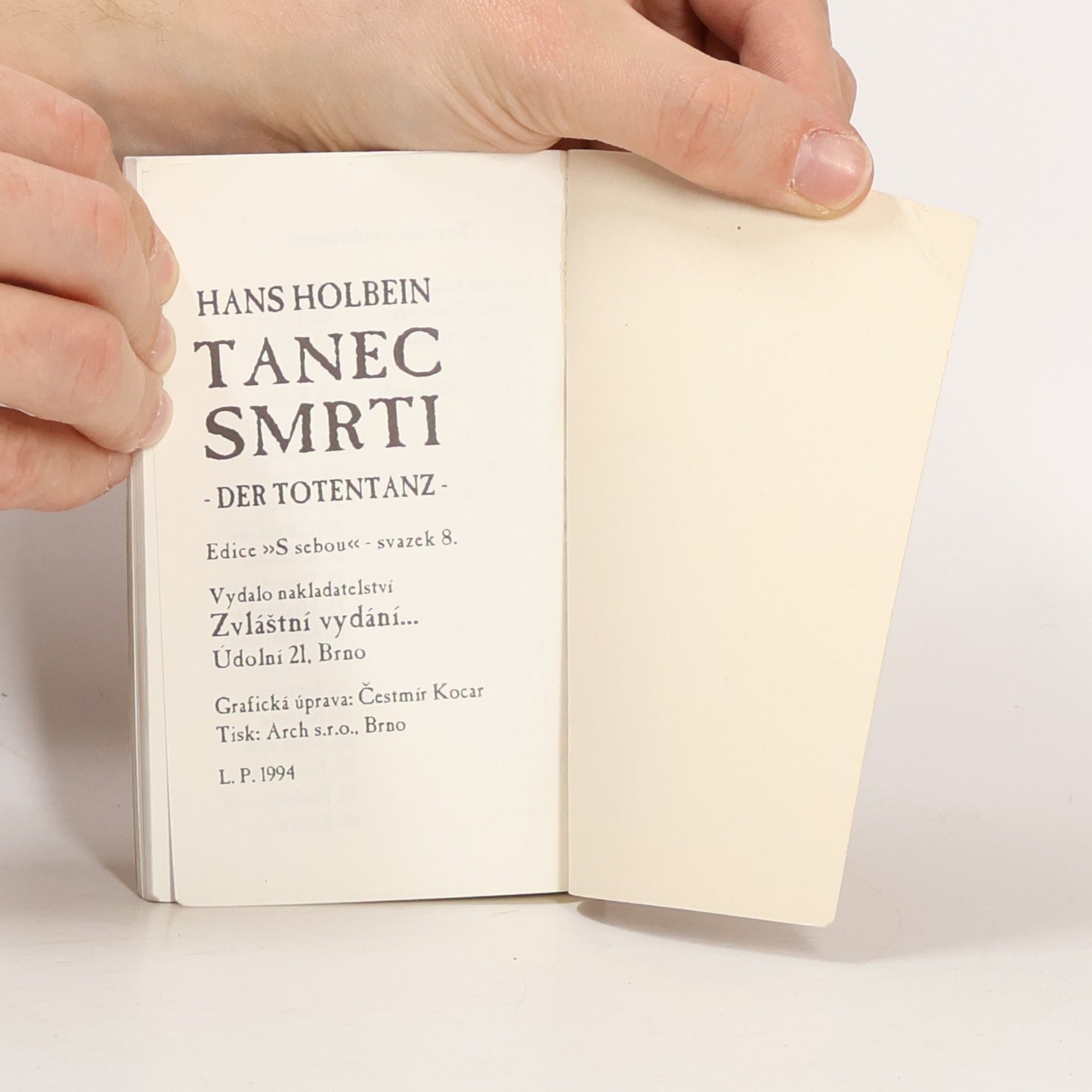 Hans Holbein mladší Tanec smrti = Der Totentanz