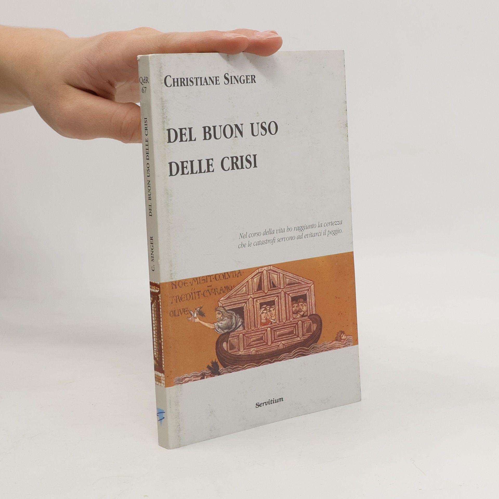 Christiane Singer Quaderni di Ricerca - 67: Del buon uso delle crisi