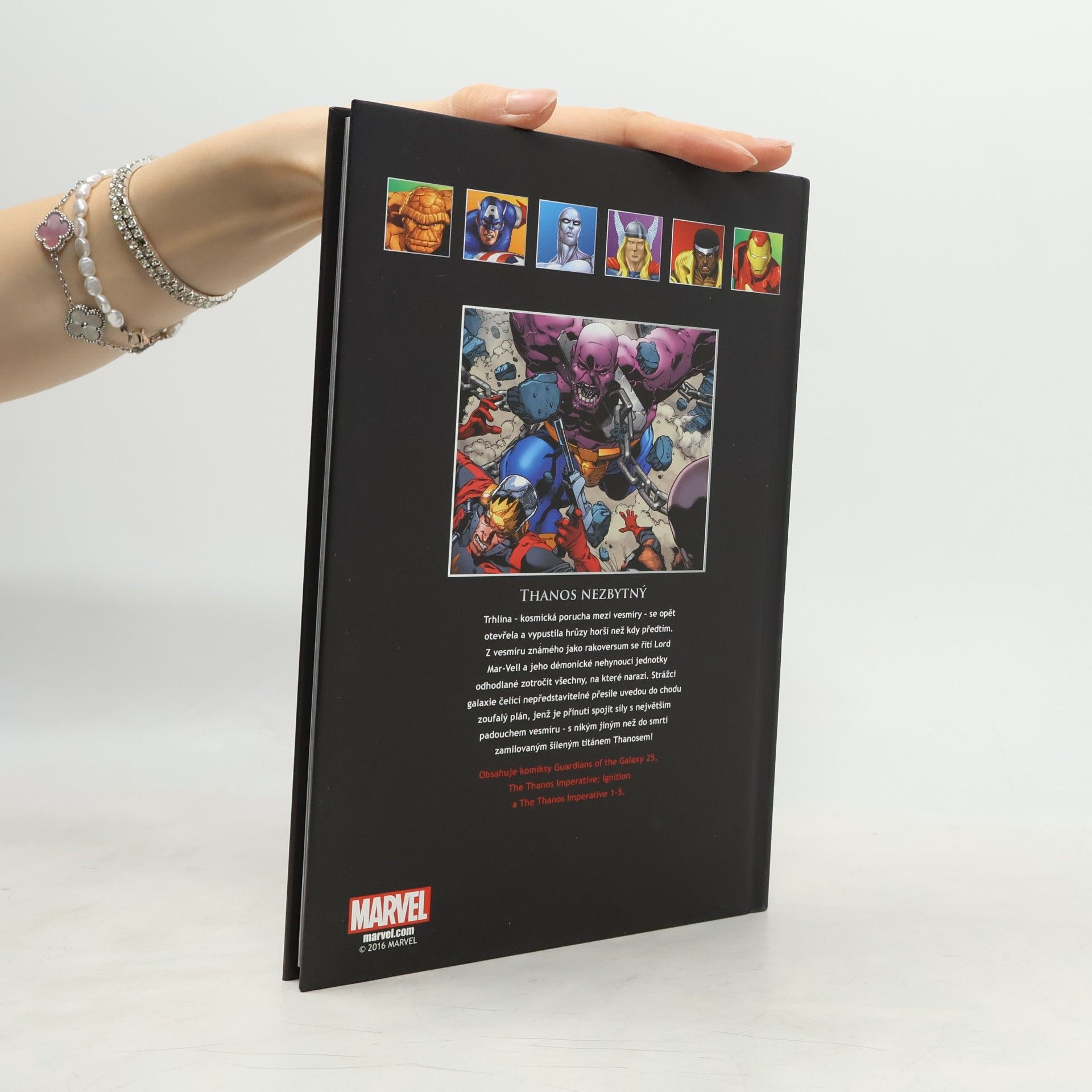 Dan Abnett Ultimátní komiksový komplet Marvel 68. Thanos Nezbytný