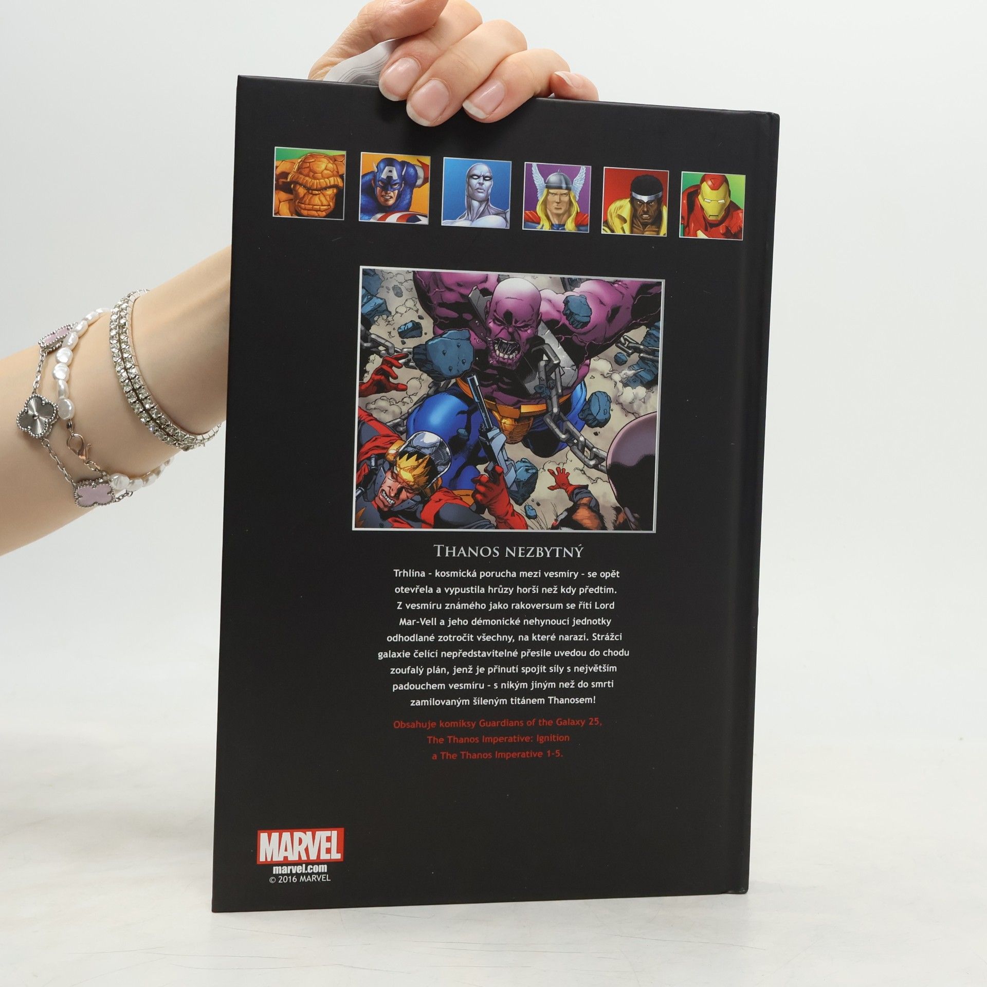 Dan Abnett Ultimátní komiksový komplet Marvel 68. Thanos Nezbytný