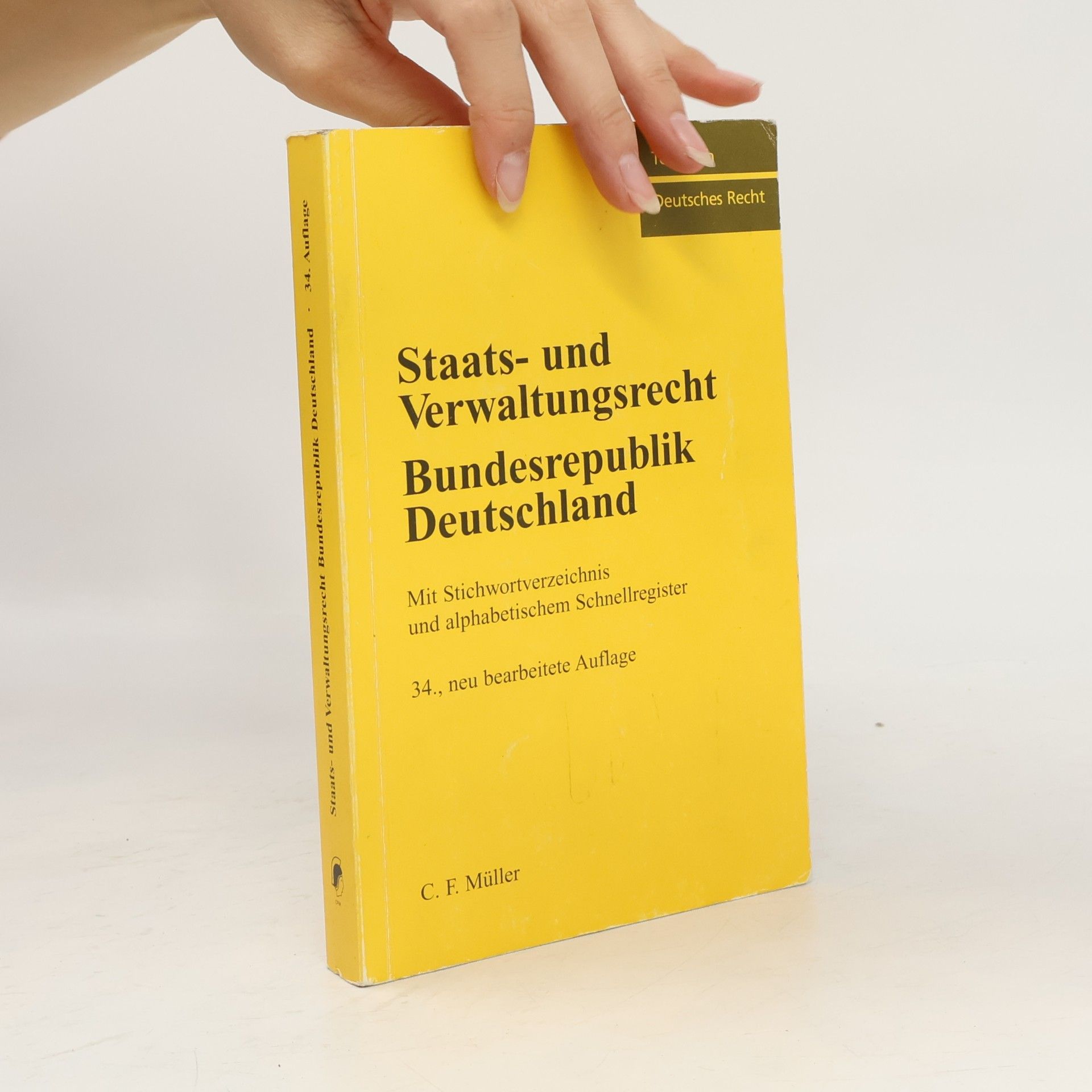 Staats- und Verwaltungsrecht Bundesrepublik Deutschland