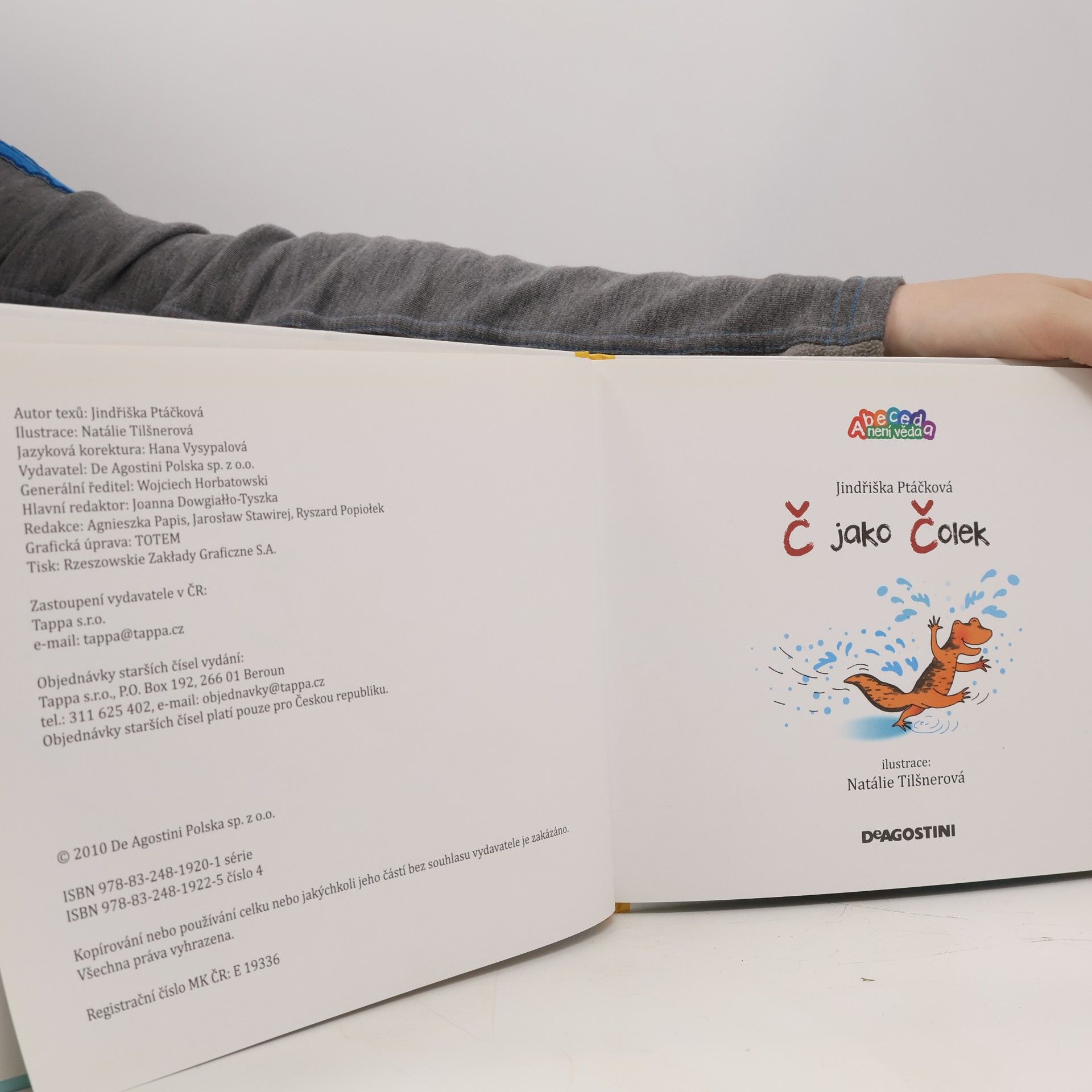 Jindřiška Ptáčková Č jako Čolek